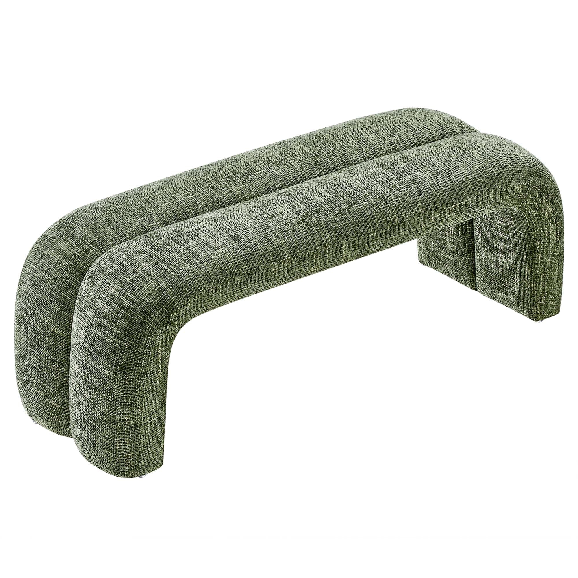 Chaise sans accoudoirs rembourrée en duvet Commix