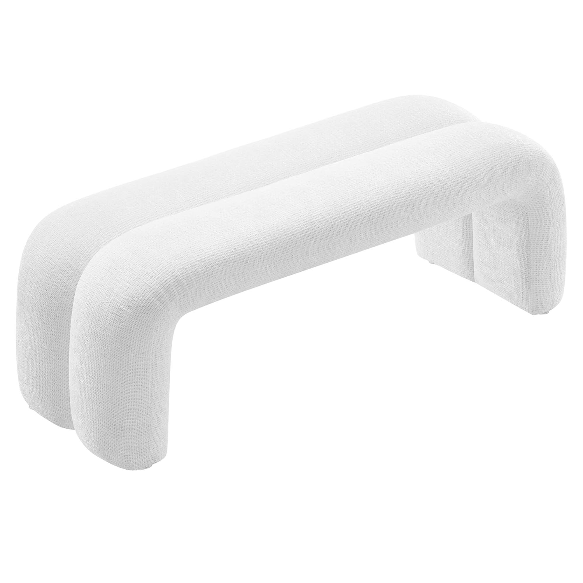Chaise sans accoudoirs rembourrée en duvet Commix