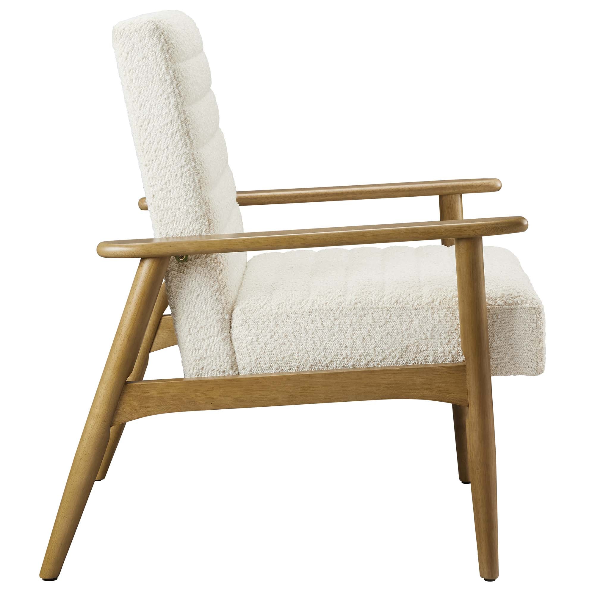 Jensen Boucle Fabric Accent Chair
