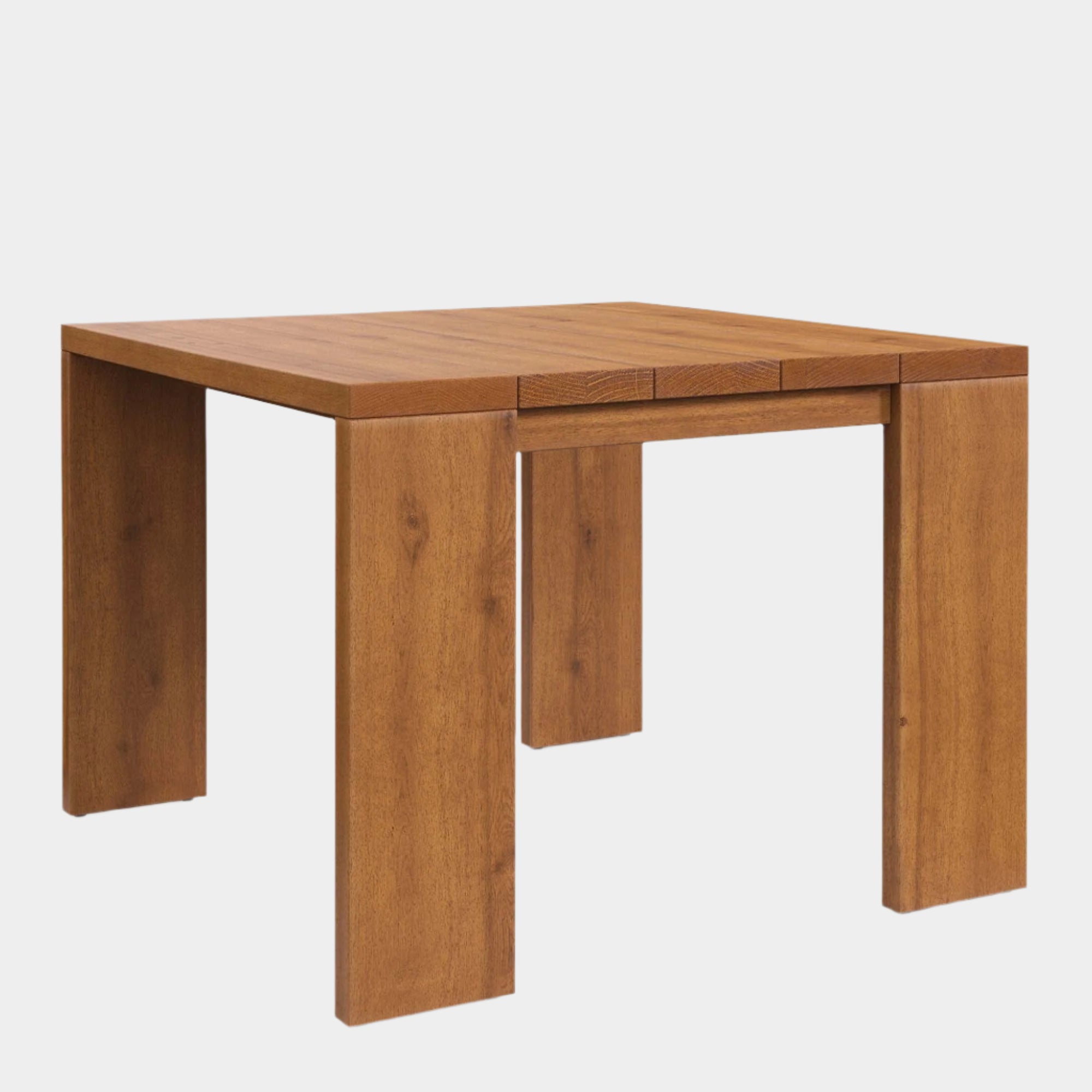 Table d'appoint d'extérieur en bois d'acacia Tahoe en couleur naturelle