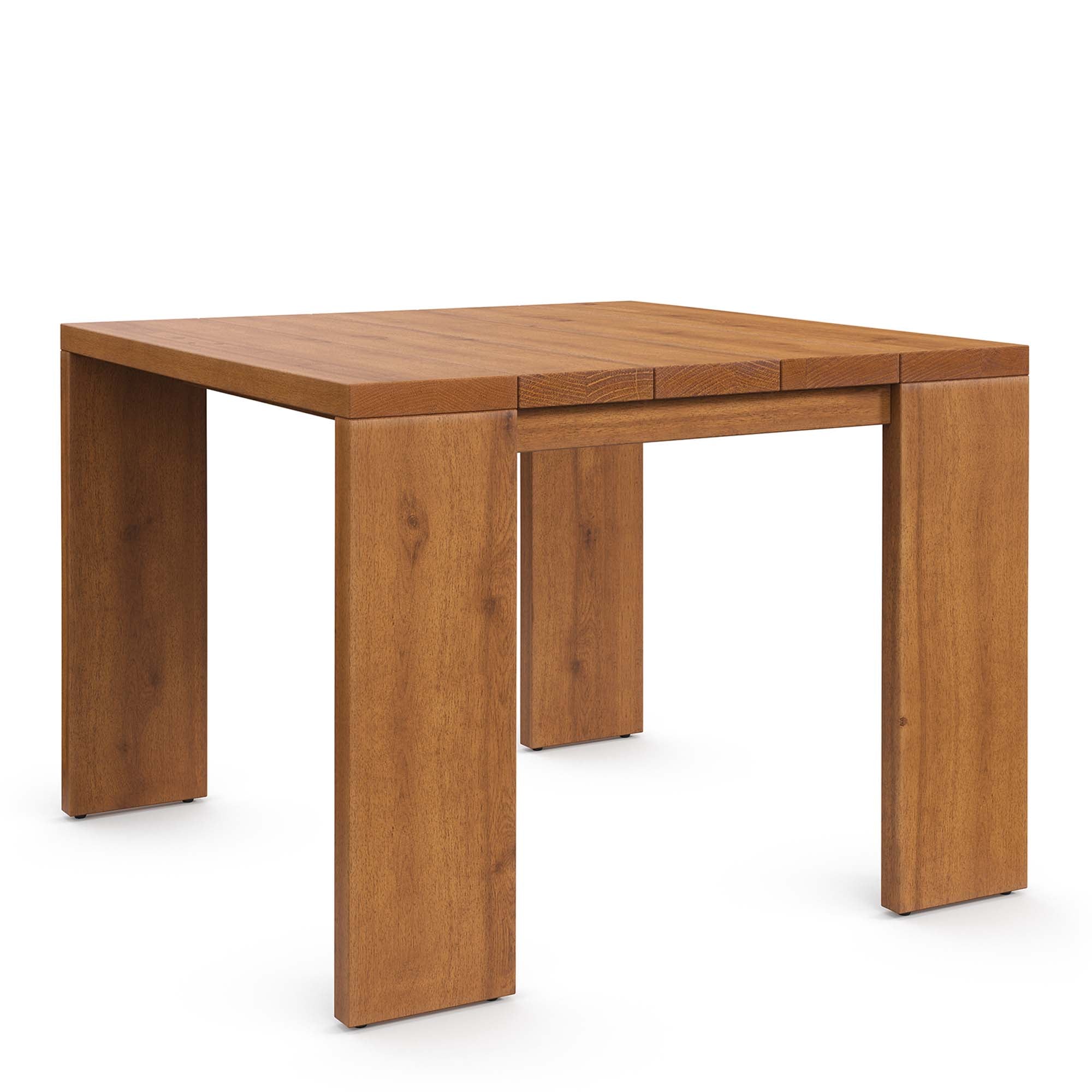 Tahoe 3-Piece Outdoor Patio Acacia Wood Furniture Set in Natural Light Gray