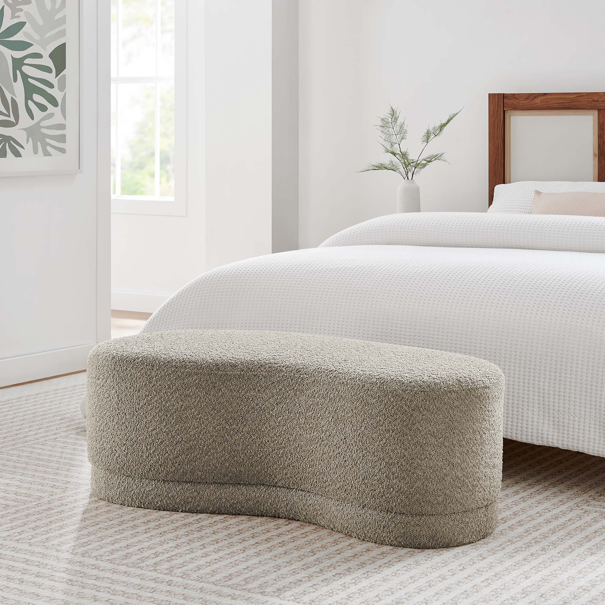 Chaise sans accoudoirs rembourrée en duvet Commix