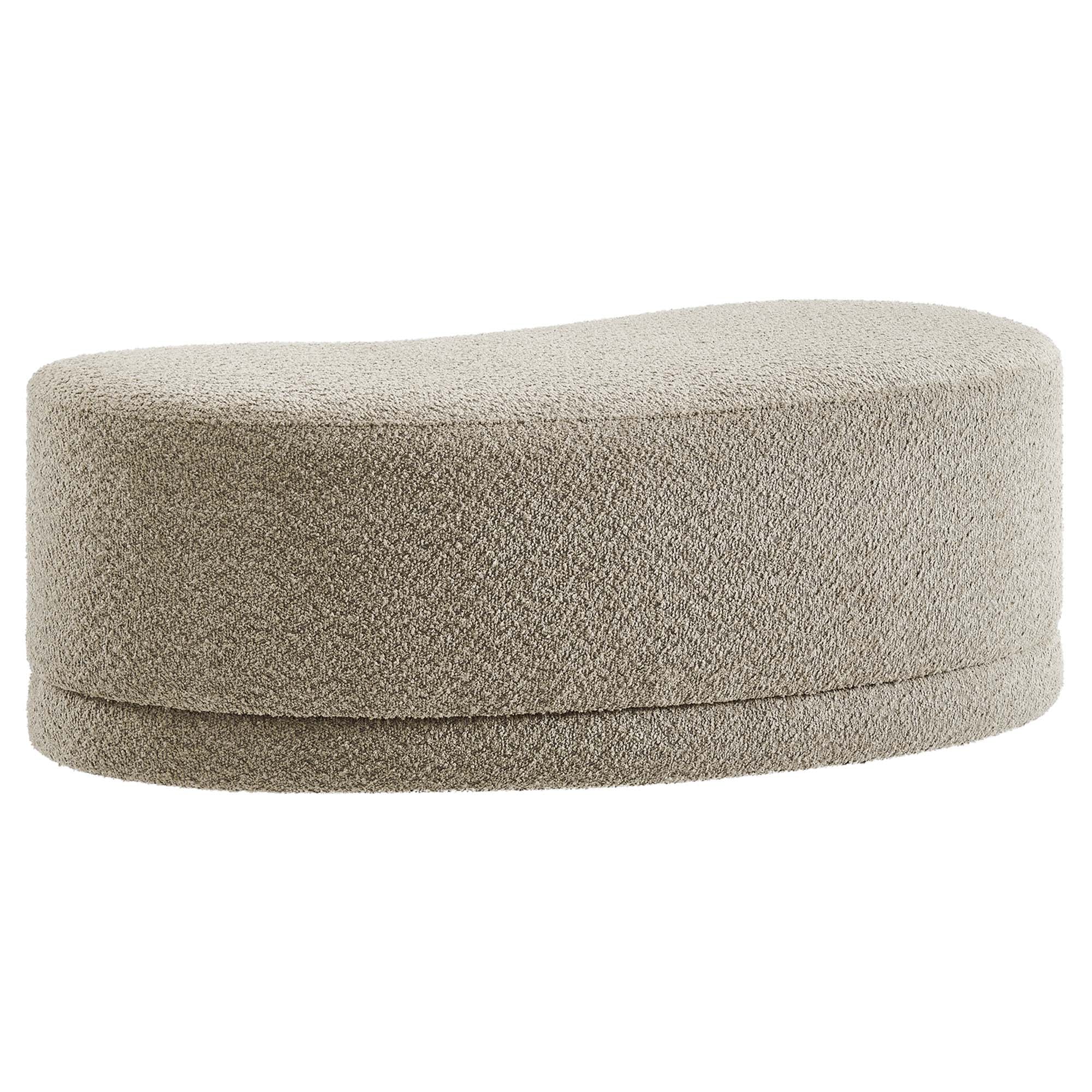 Chaise sans accoudoirs rembourrée en duvet Commix