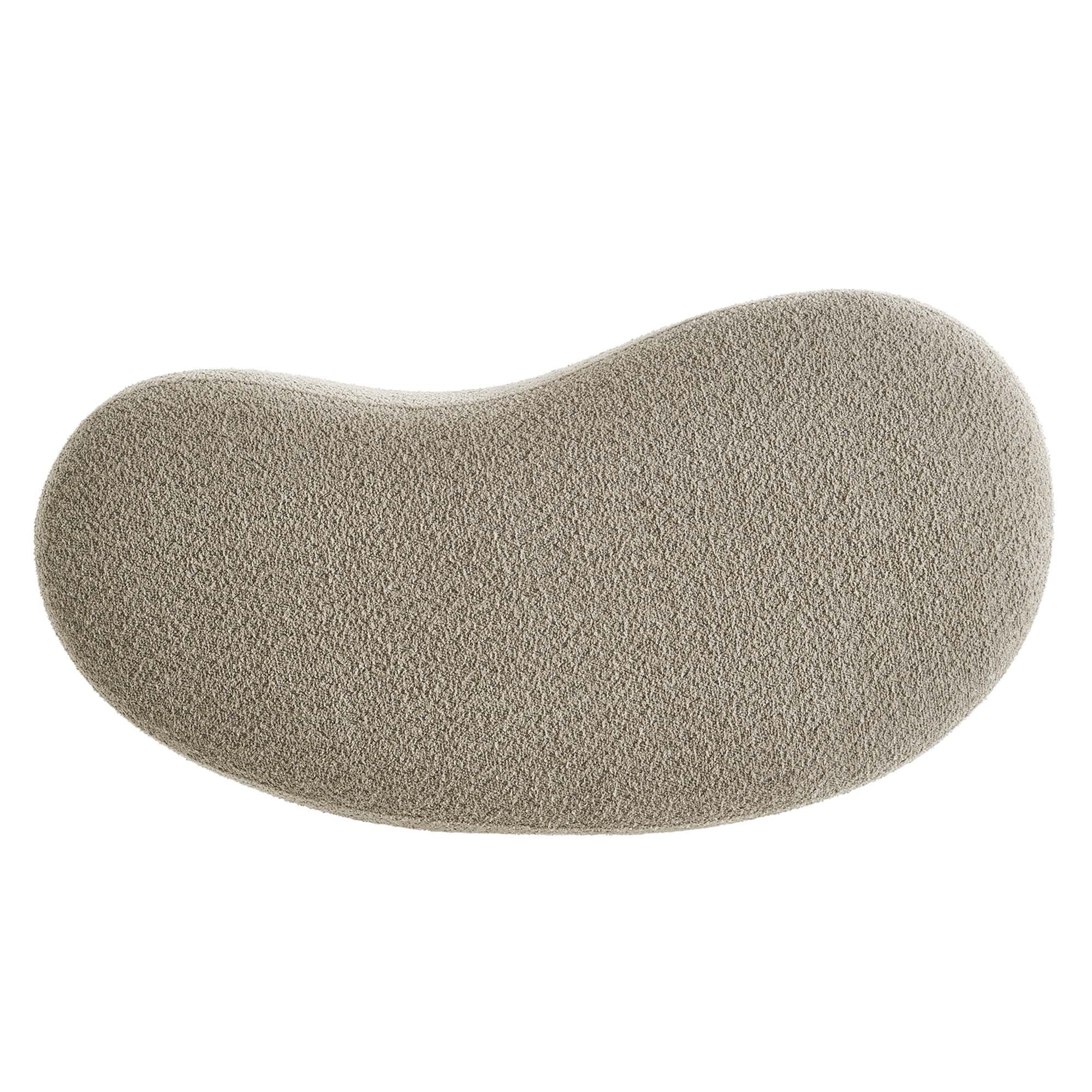 Chaise sans accoudoirs rembourrée en duvet Commix