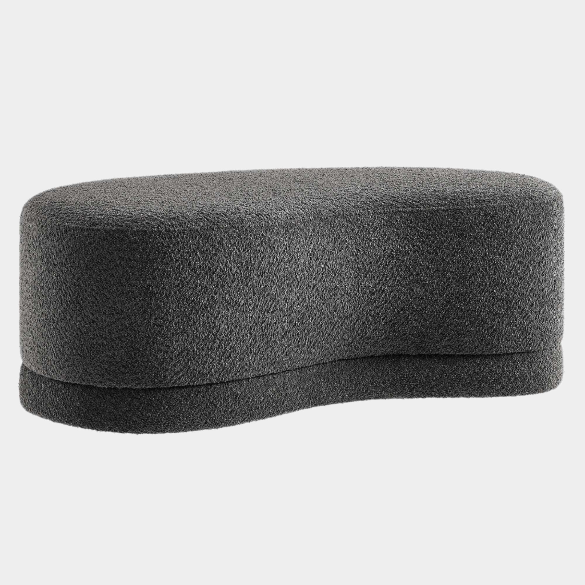 Chaise sans accoudoirs rembourrée en duvet Commix