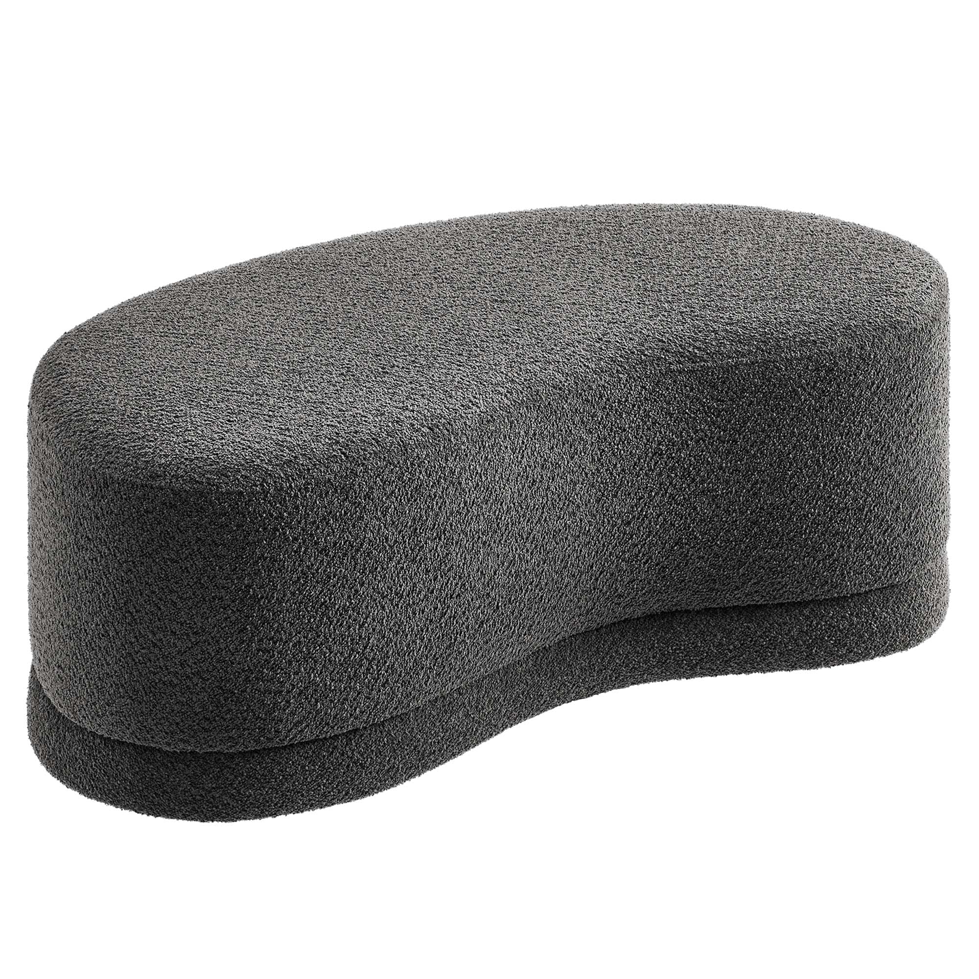 Chaise sans accoudoirs rembourrée en duvet Commix