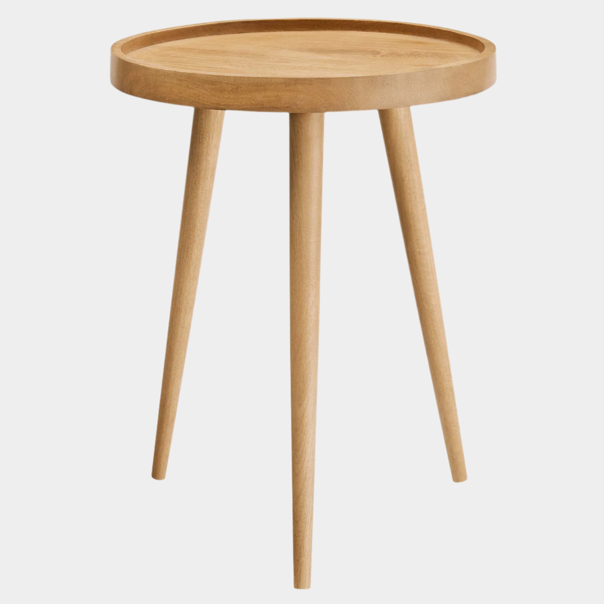 Chiro Round Wood Side Table