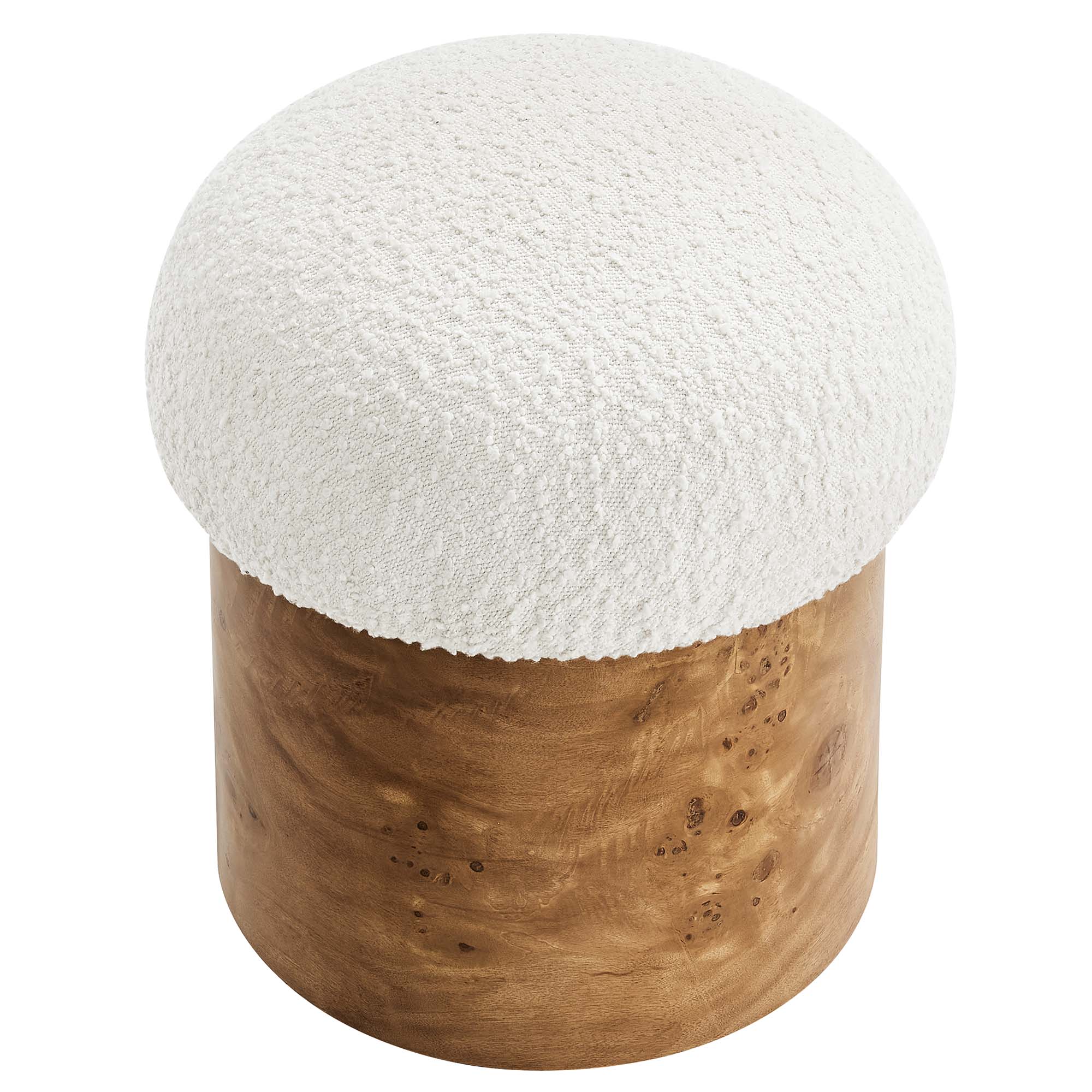 Chaise sans accoudoirs rembourrée en duvet Commix