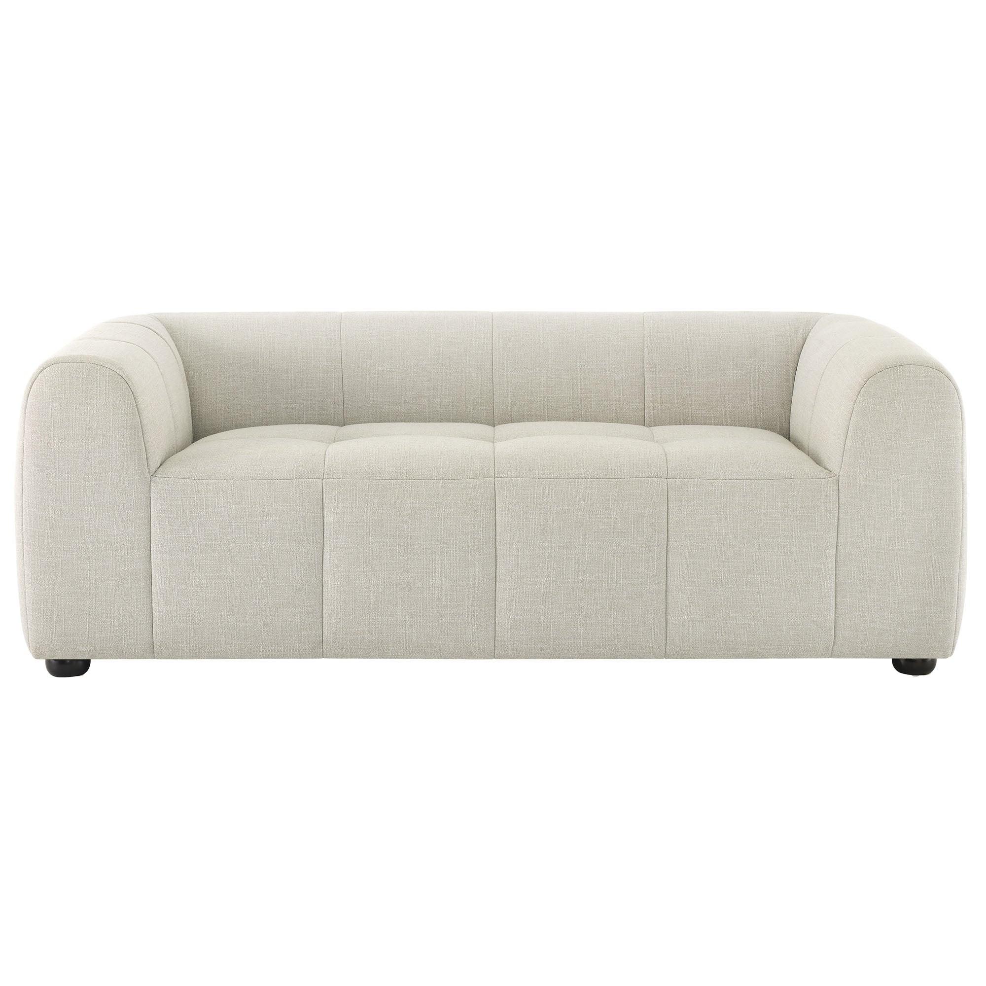 Liana Upholstered Fabric Loveseat