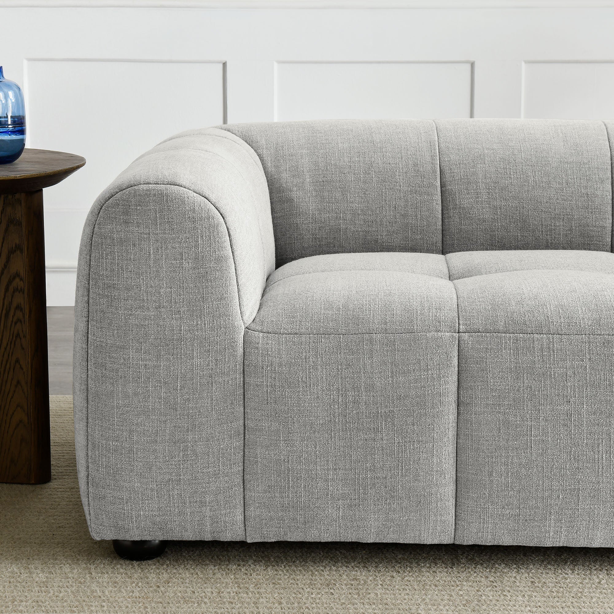 Liana Upholstered Fabric Loveseat