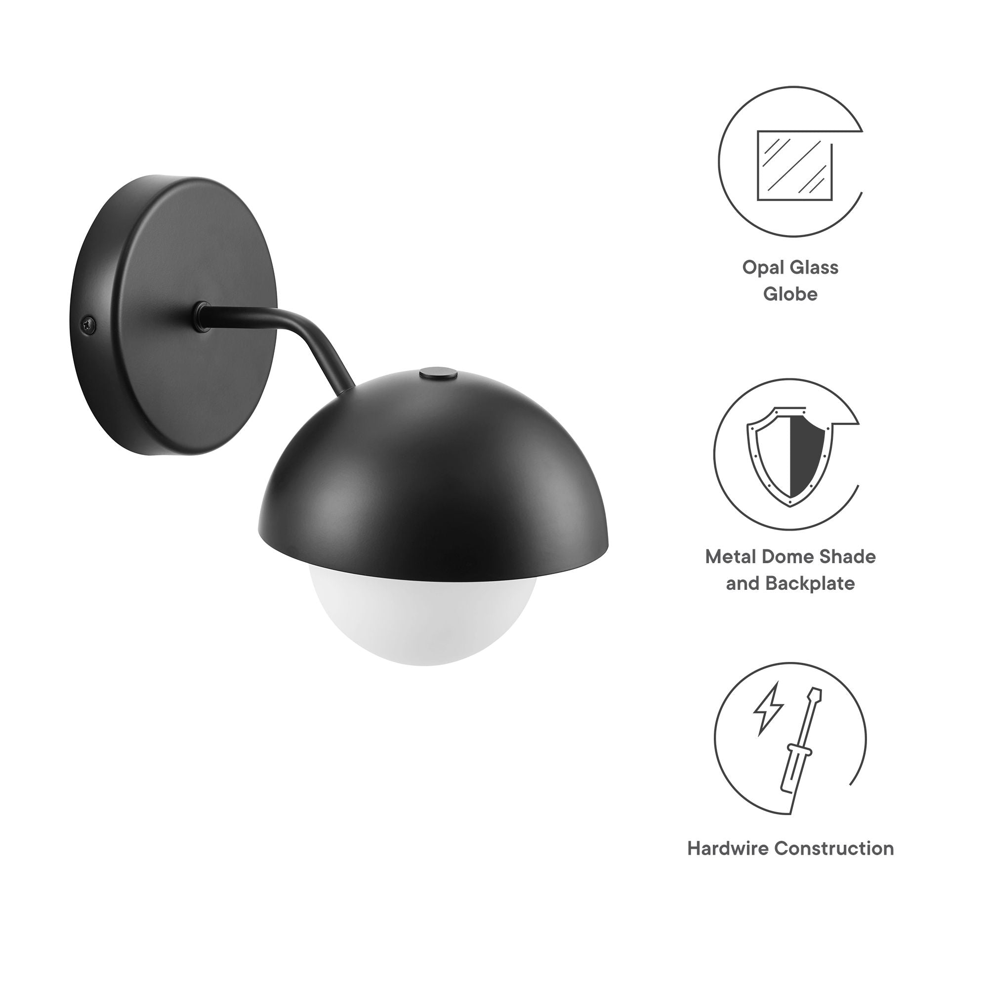 Applique murale Globe Eclipse