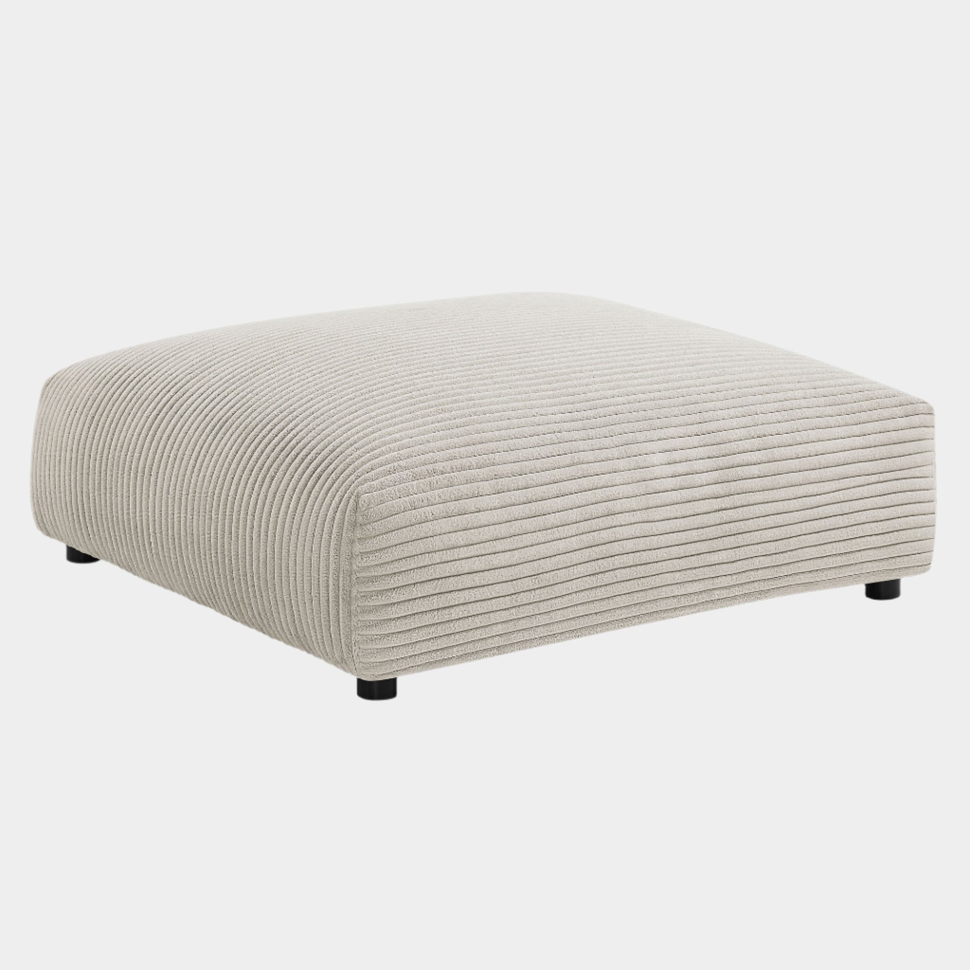 Chaise sans accoudoirs rembourrée en duvet Commix