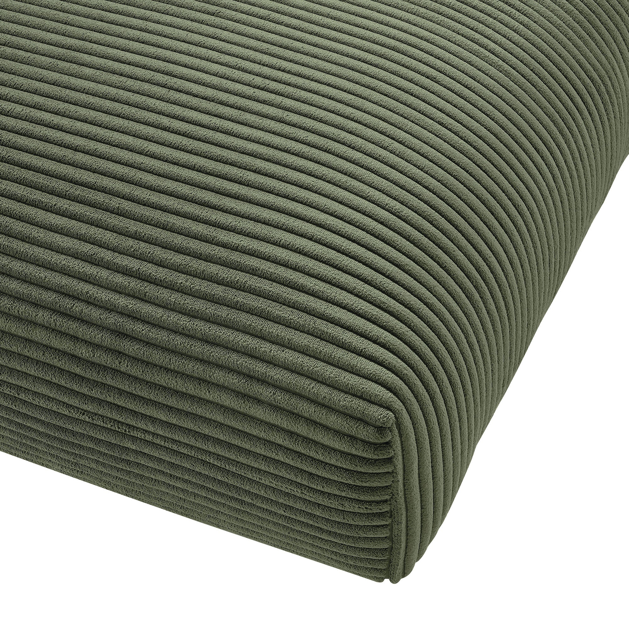 Chaise sans accoudoirs rembourrée en duvet Commix