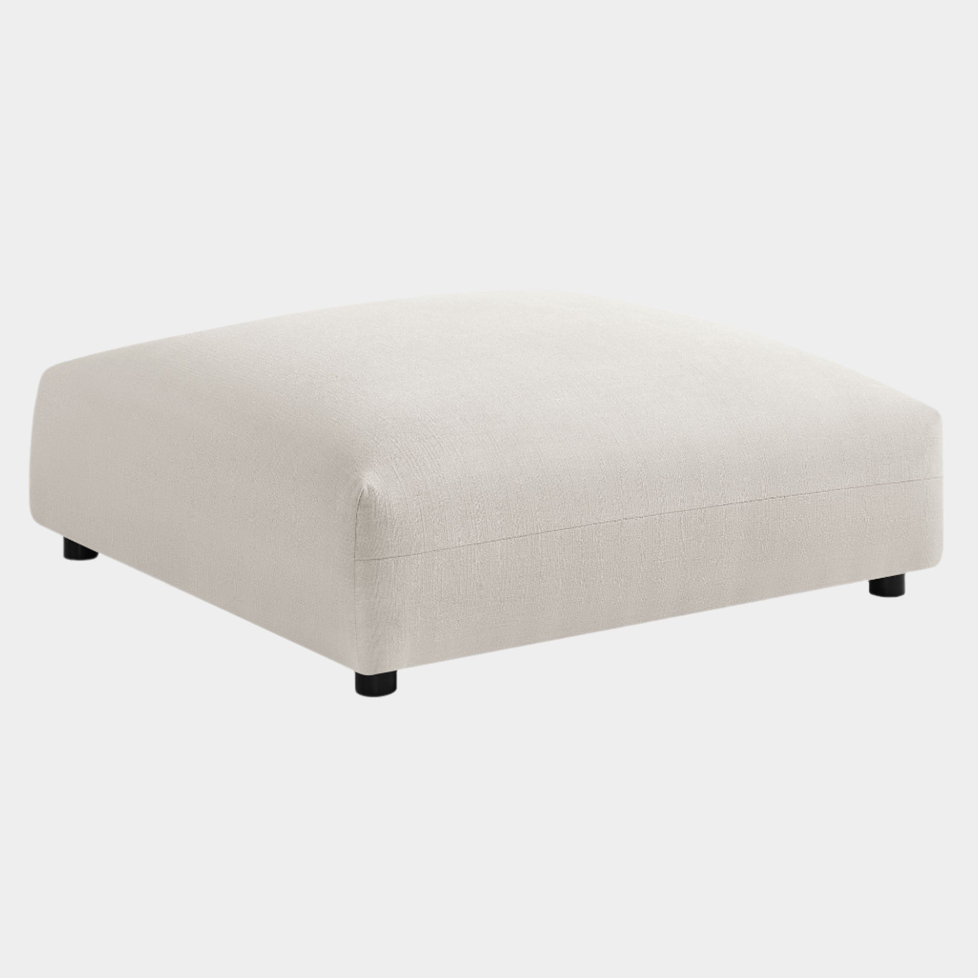 Chaise sans accoudoirs rembourrée en duvet Commix