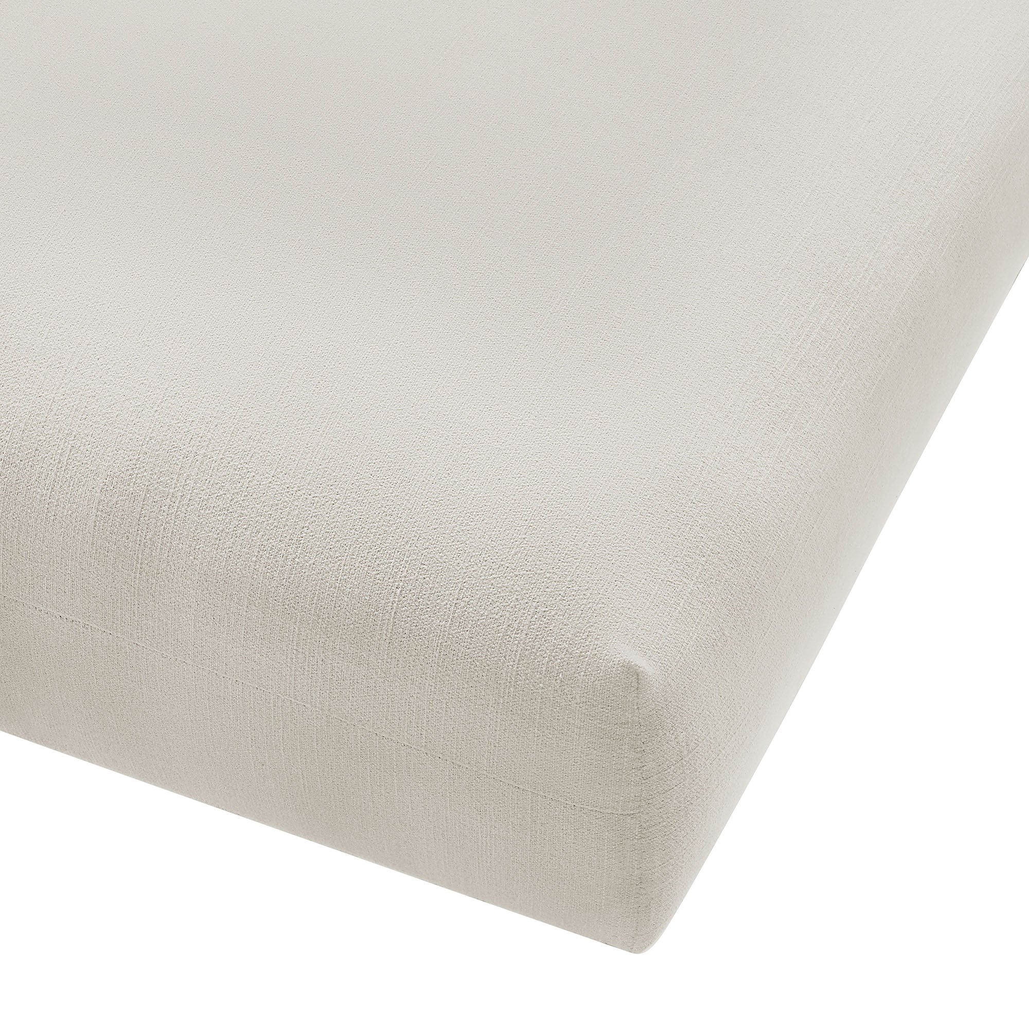 Chaise sans accoudoirs rembourrée en duvet Commix