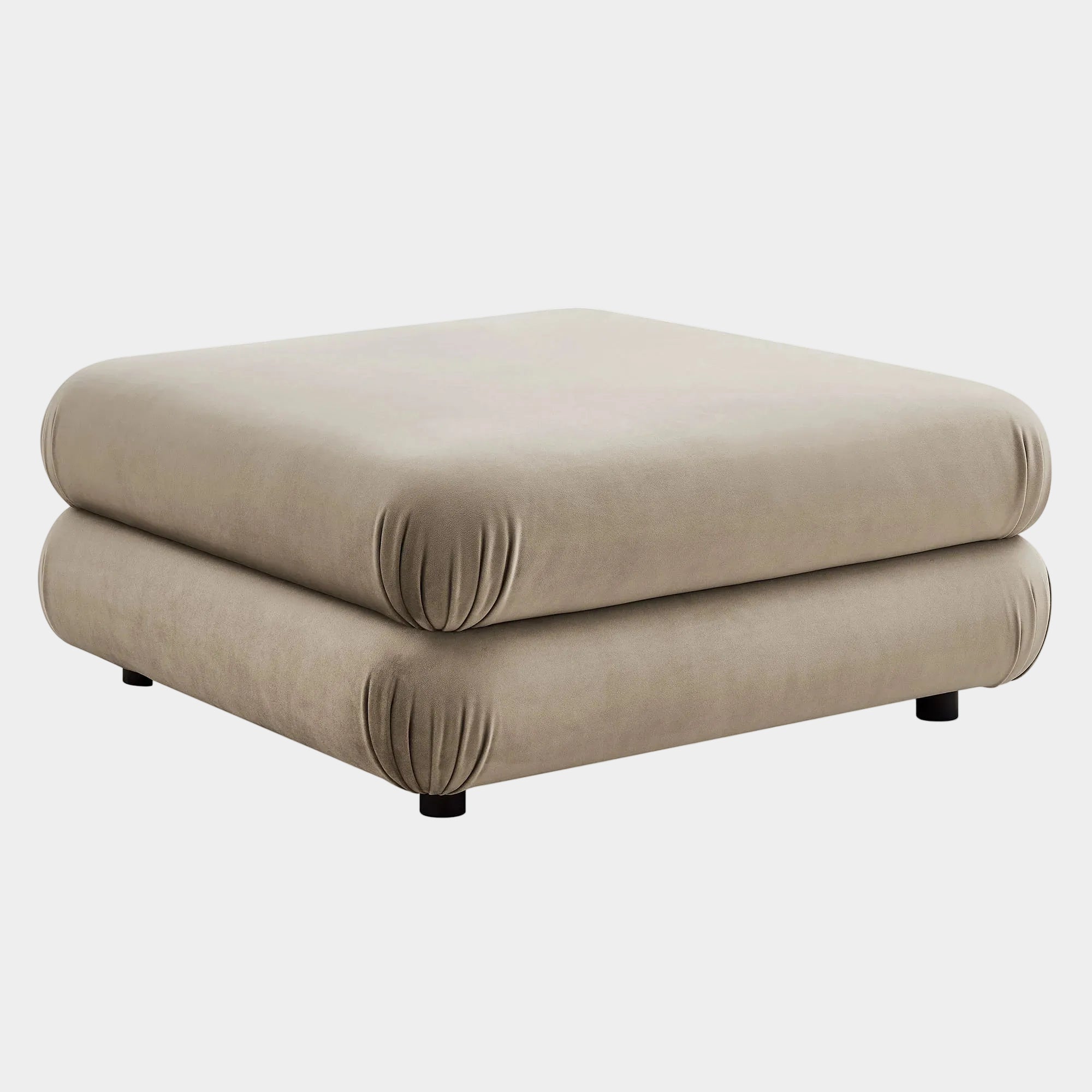 Jubilee Modular Performance Velvet Ottoman