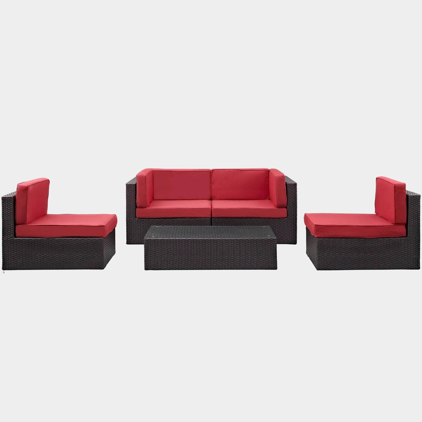 Camfora 5 Piece Outdoor Patio Sectional Set
