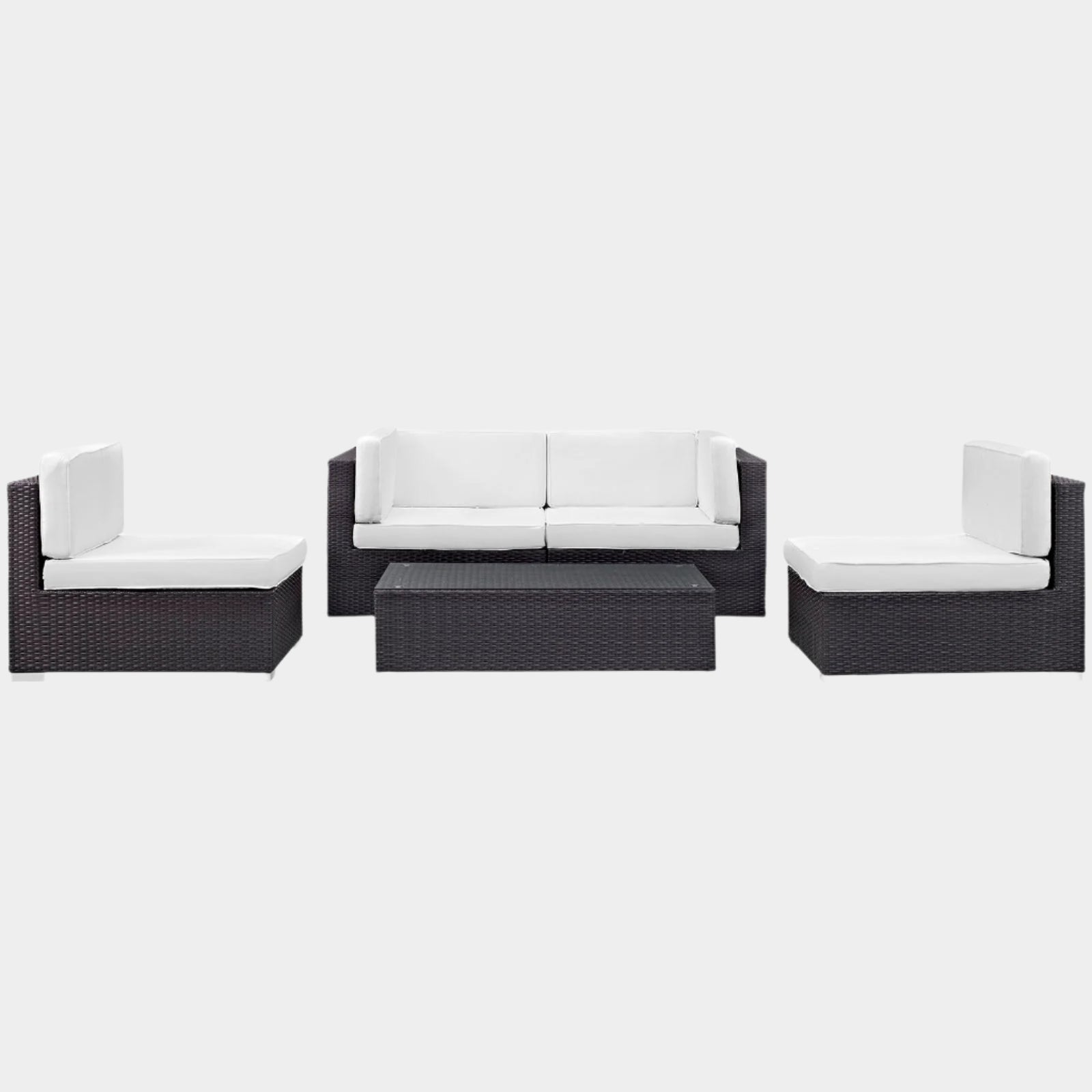 Camfora 5 Piece Outdoor Patio Sectional Set