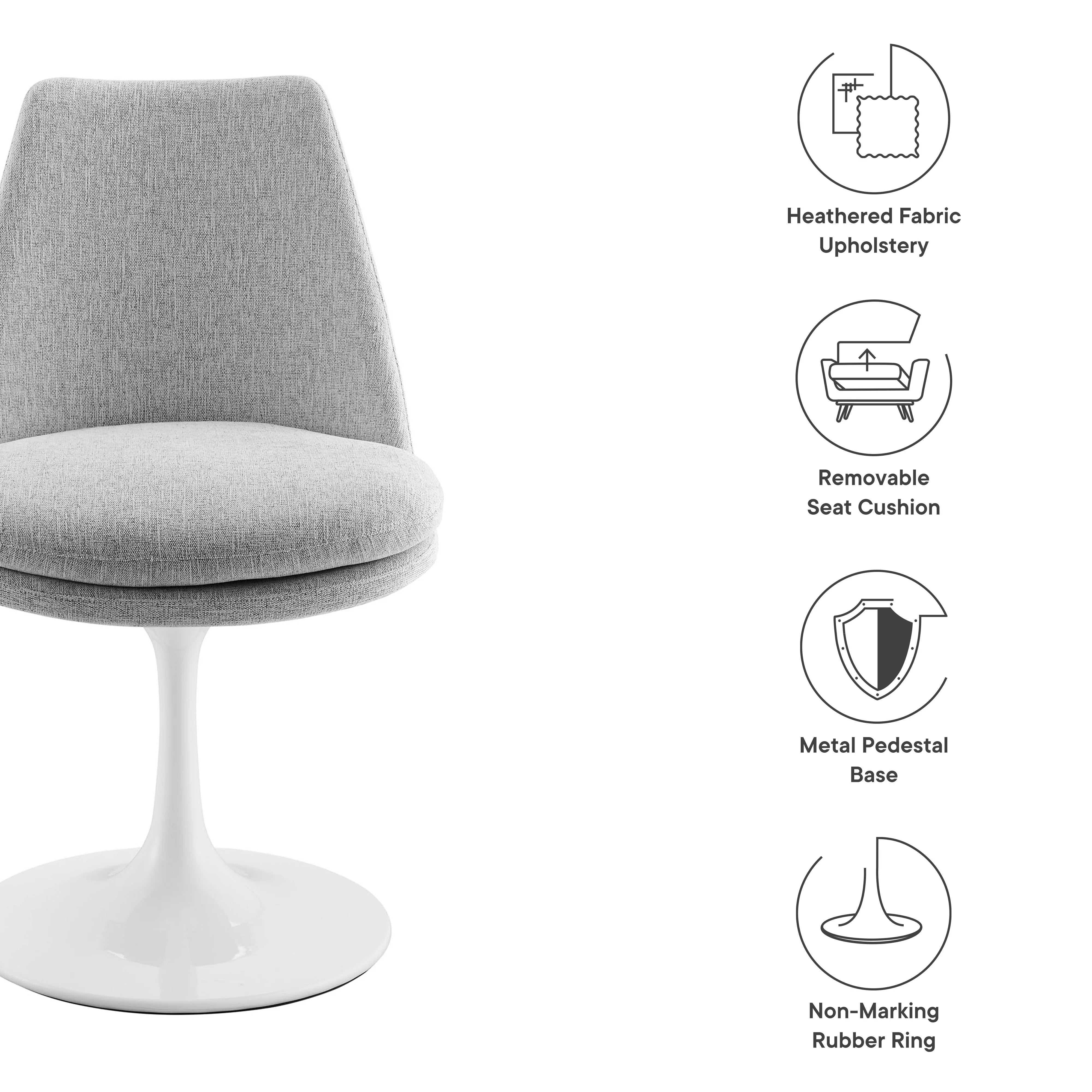 Lippa Swivel Dining Chair