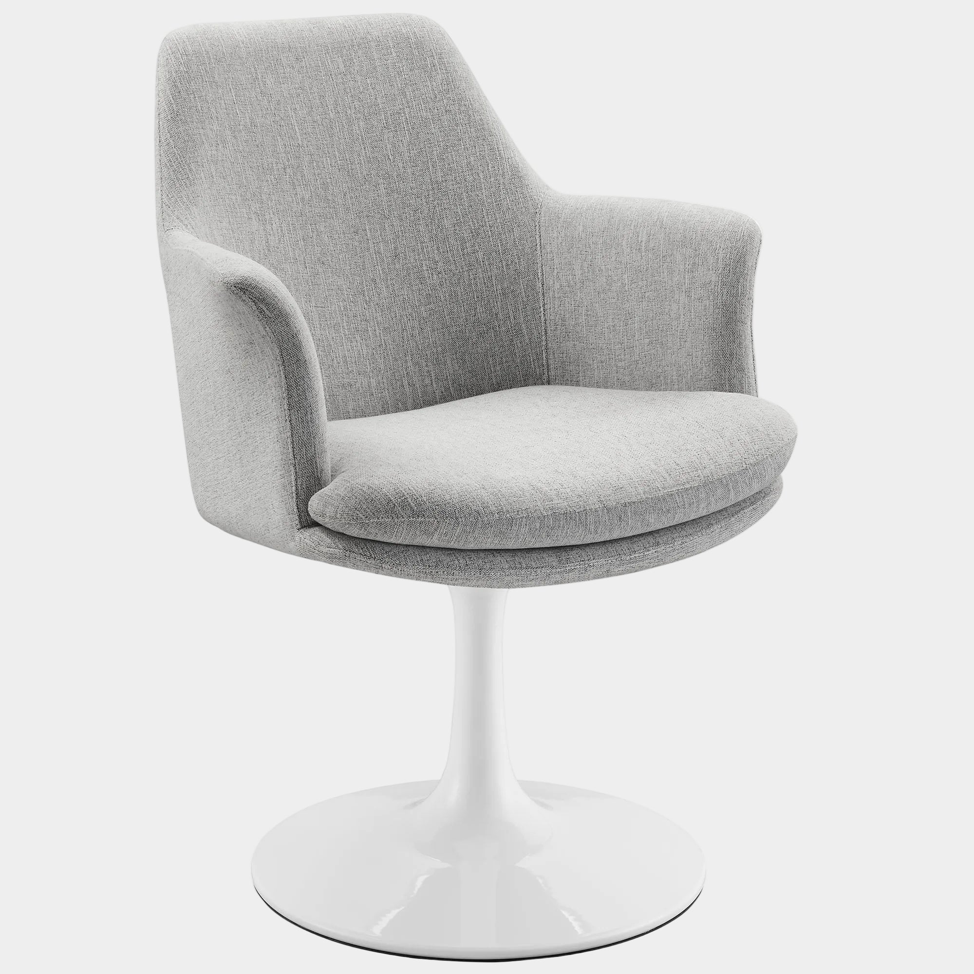 Lippa Swivel Dining Upholstered Armchair