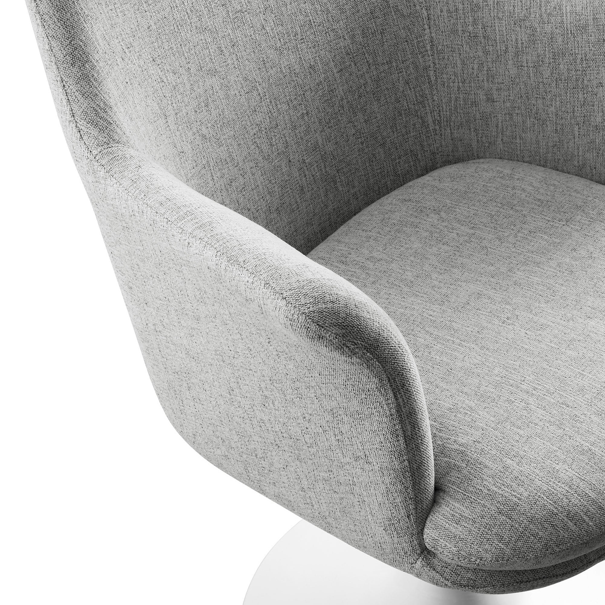 Lippa Swivel Dining Upholstered Armchair