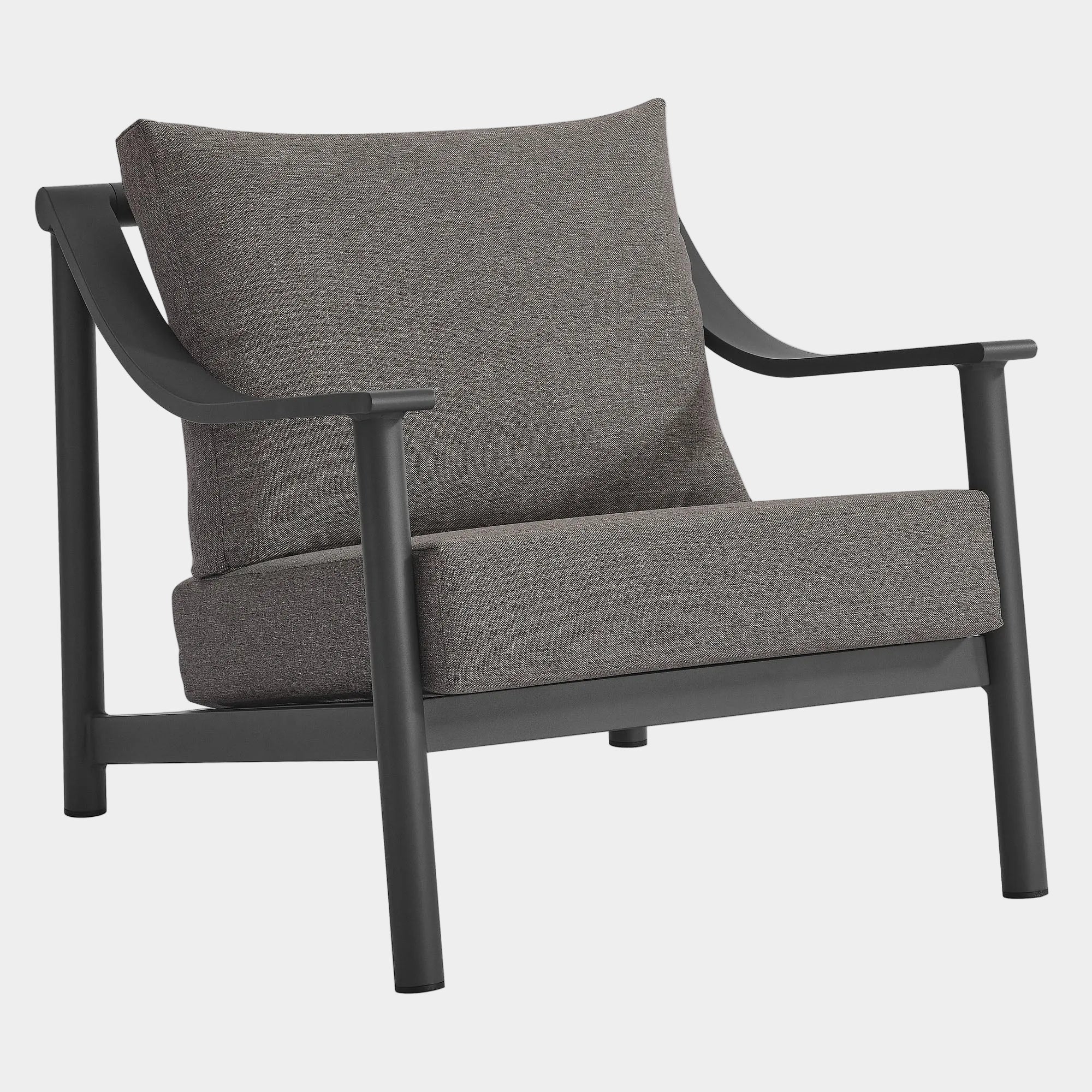 Terrace Outdoor Patio Aluminum Accent Armchair