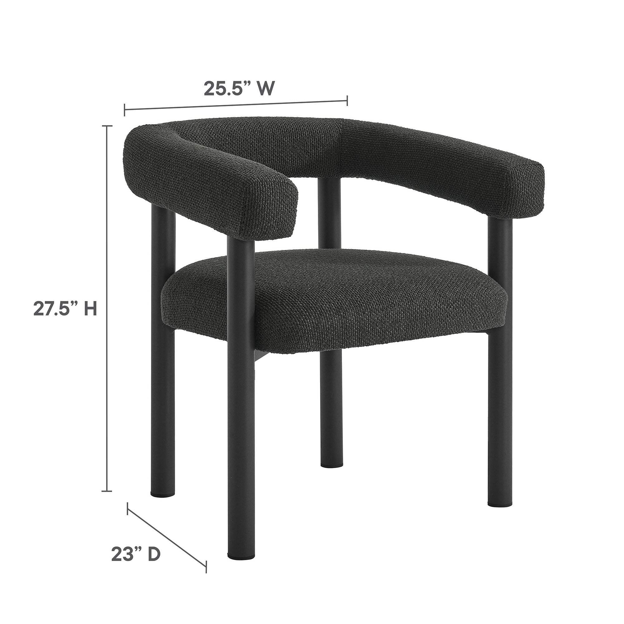 Nautica 5-Piece Round Outdoor Patio Aluminum Dining Table and Chairs Set