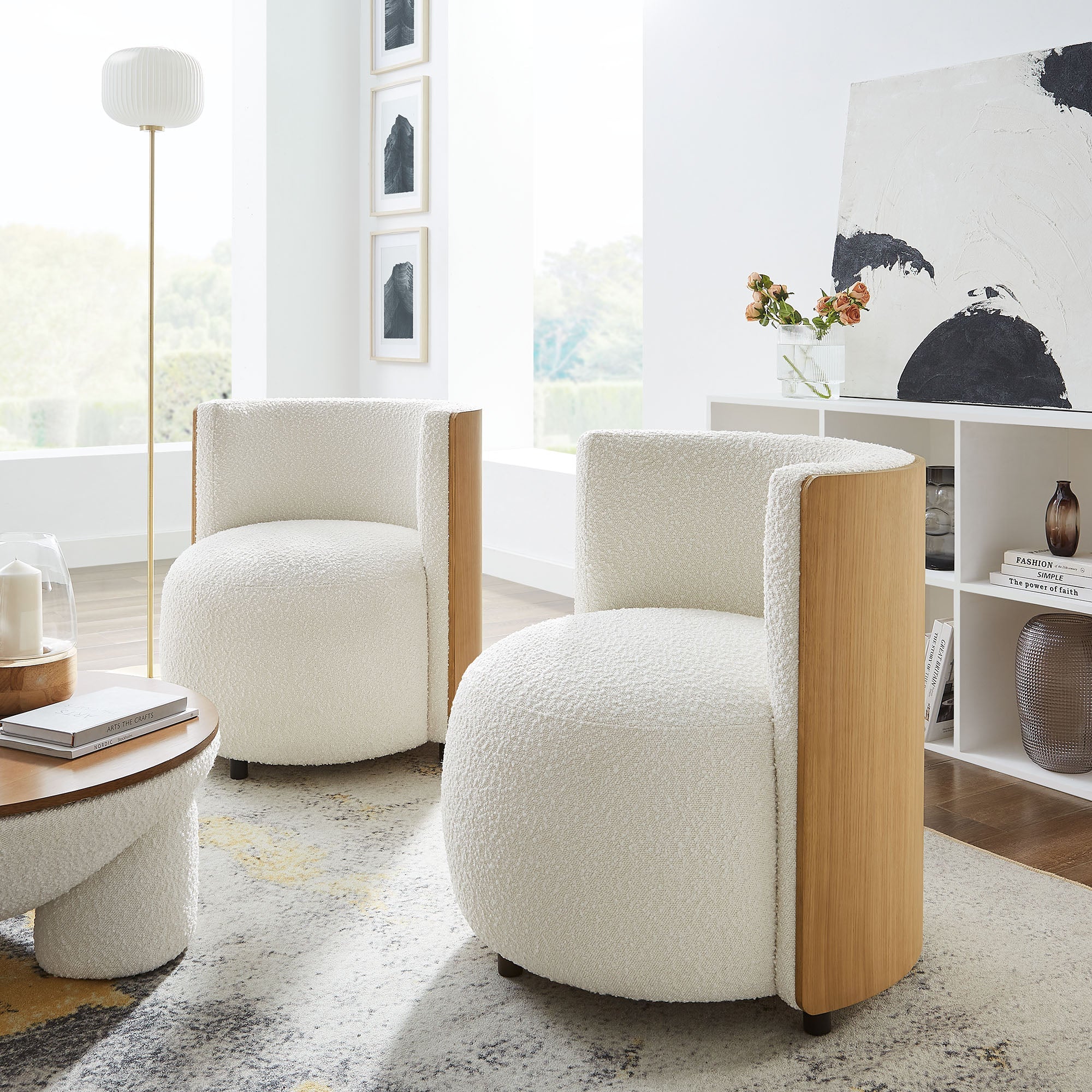 Fauteuil d'appoint Boucle de Solis