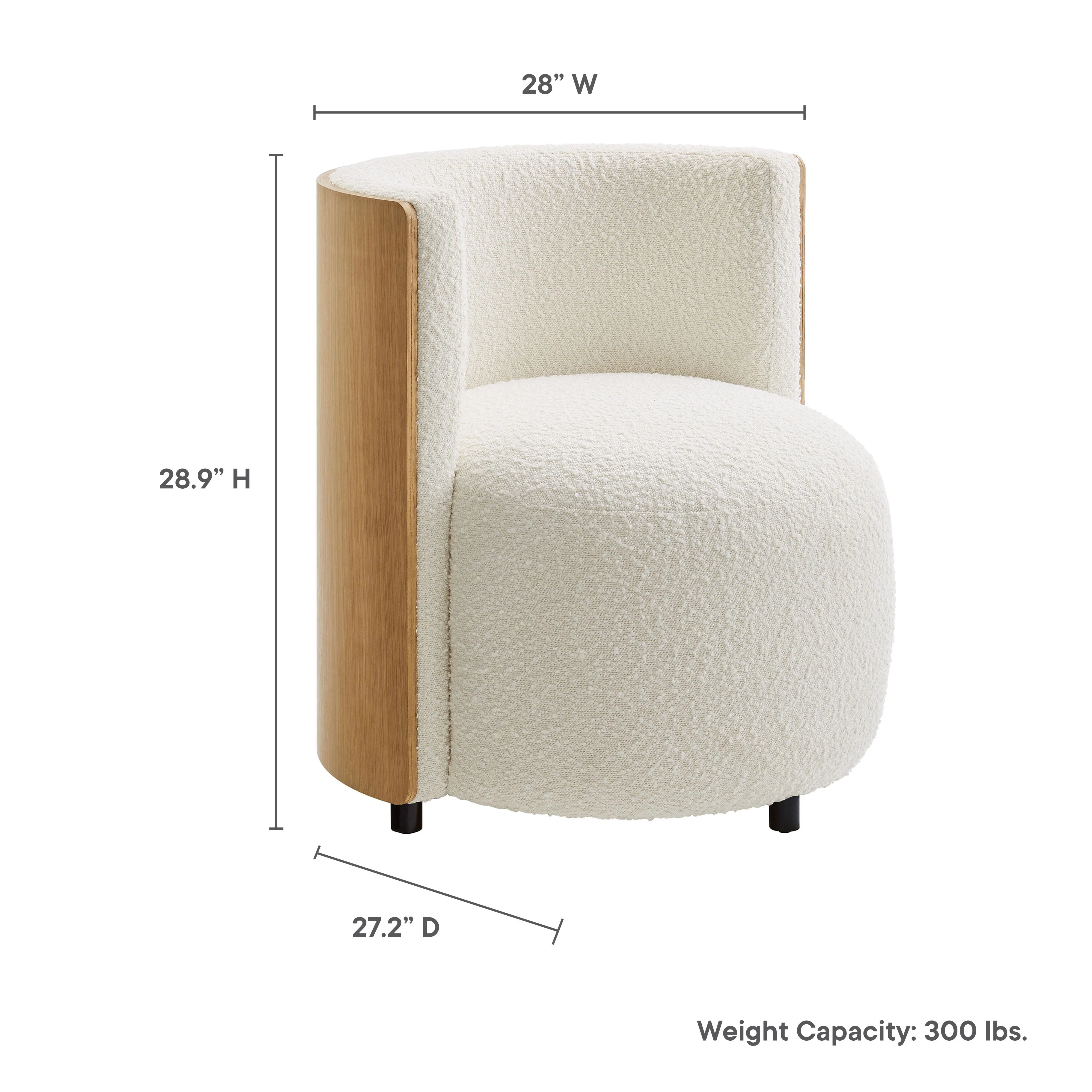 Fauteuil d'appoint Boucle de Solis