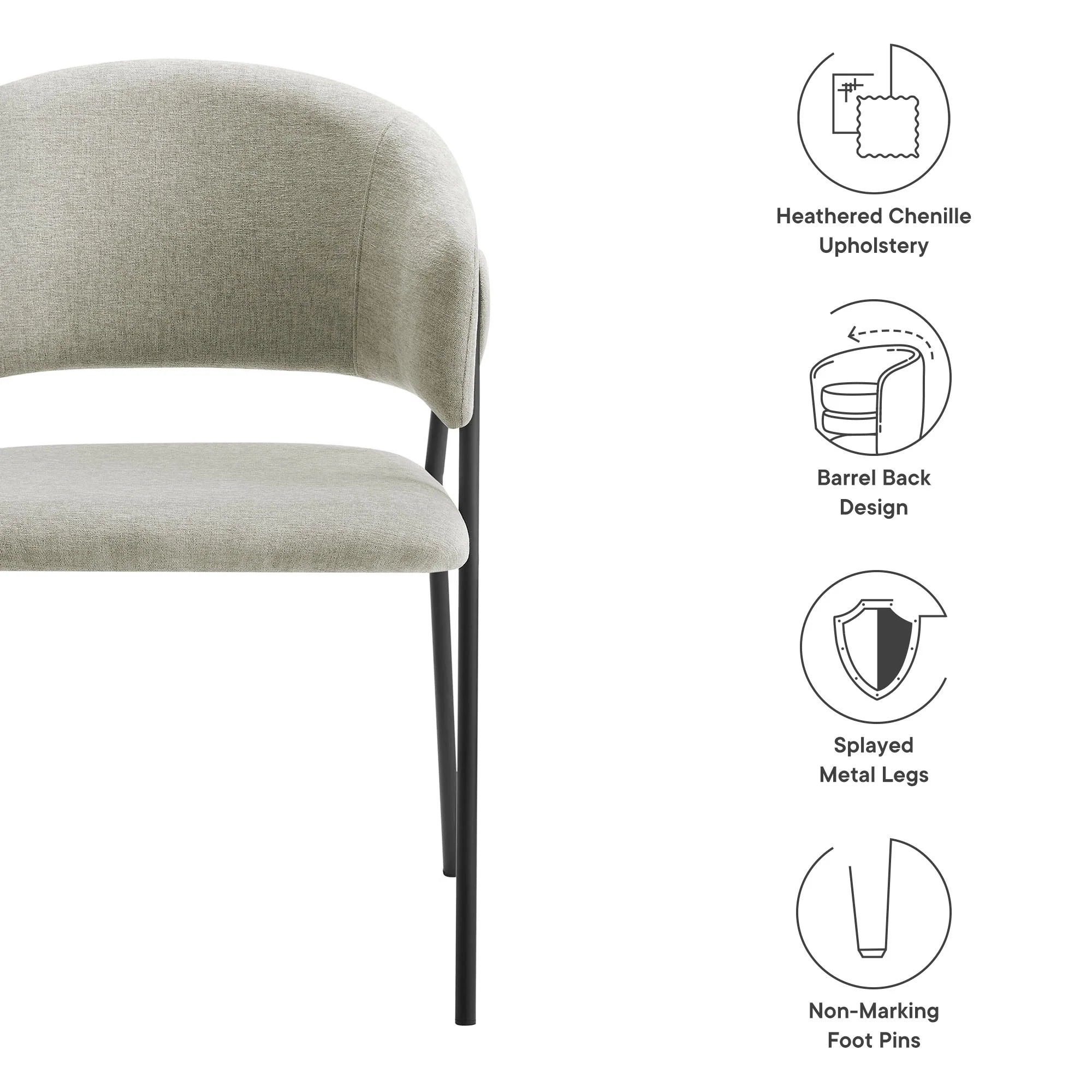 Nella Dining Chair Set of 2