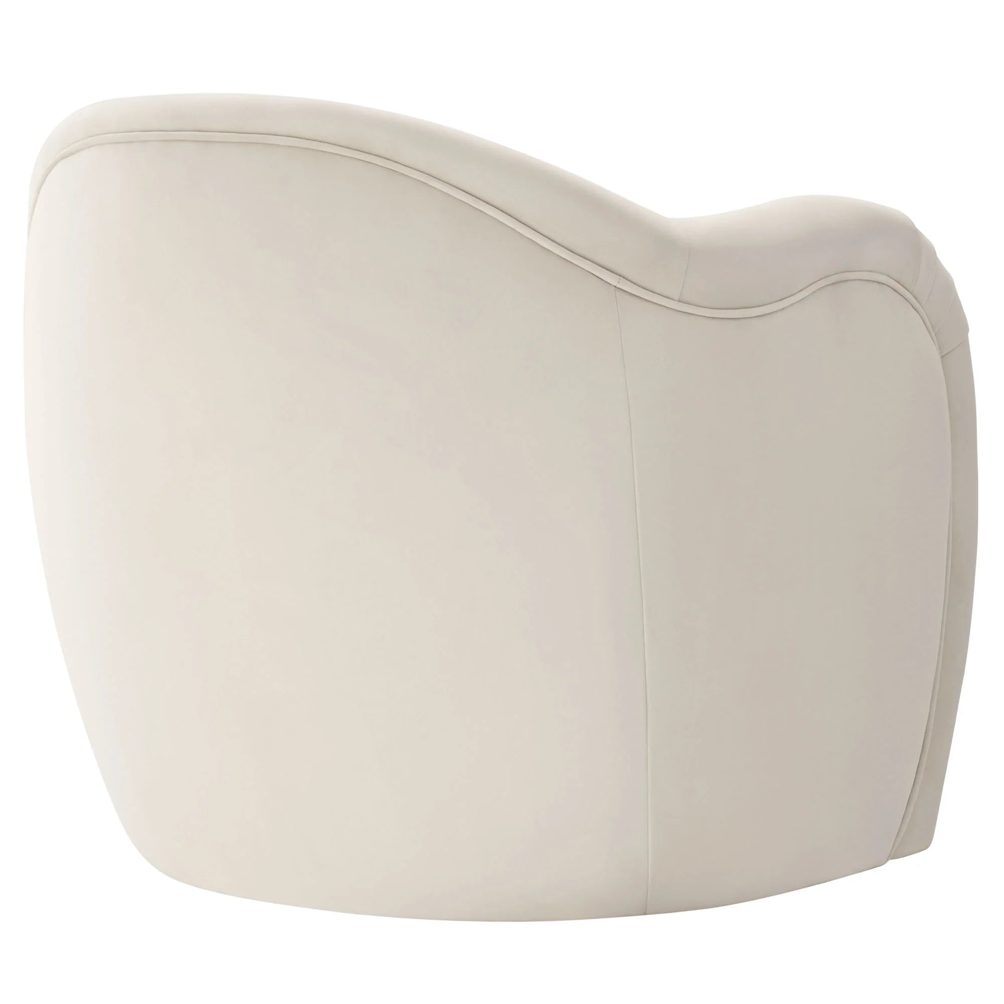 Fauteuil d'appoint en velours Compose Performance