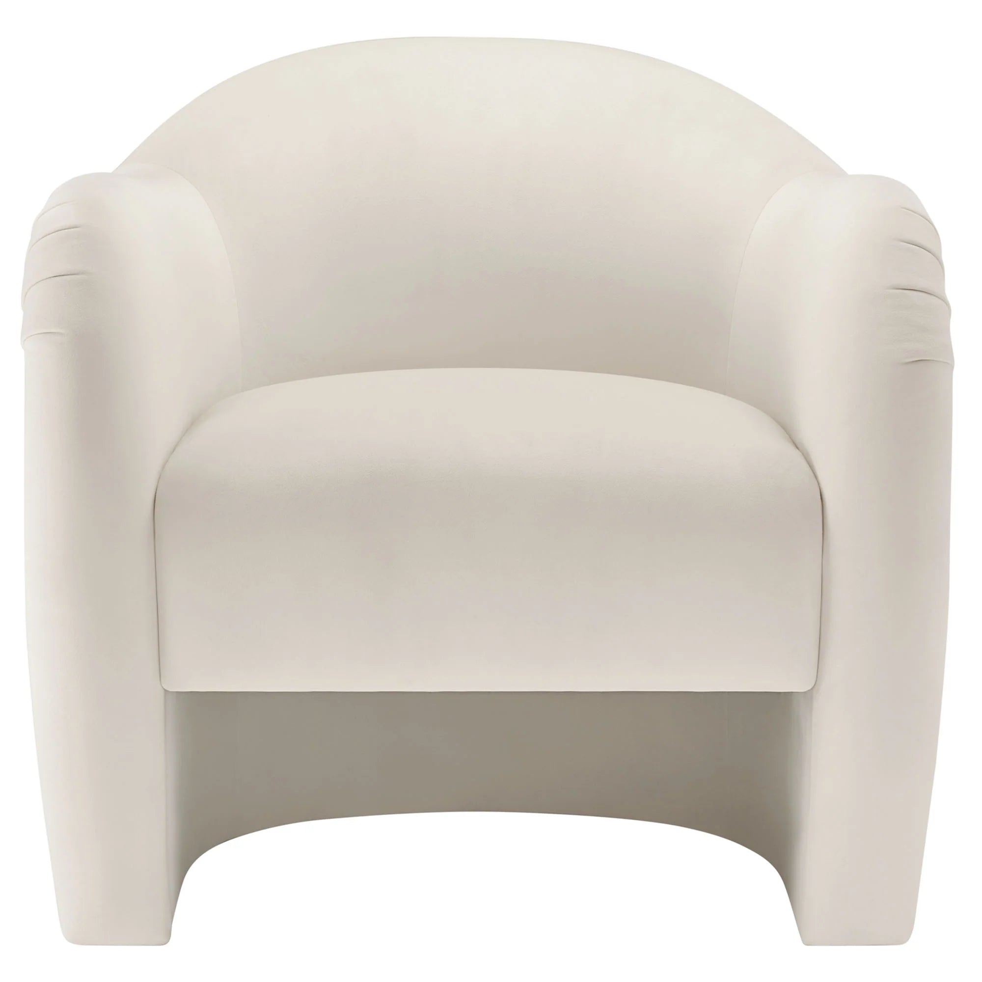 Fauteuil d'appoint en velours Compose Performance