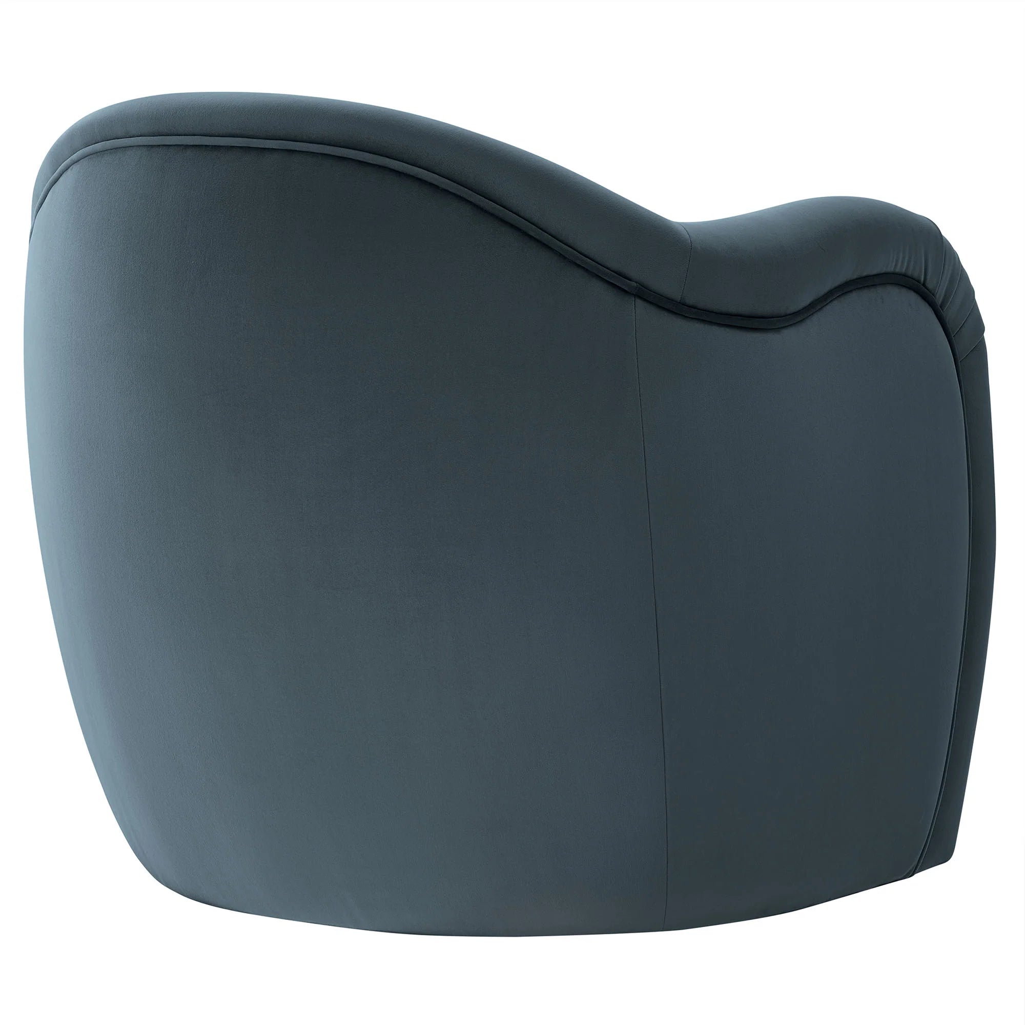 Fauteuil d'appoint en velours Compose Performance
