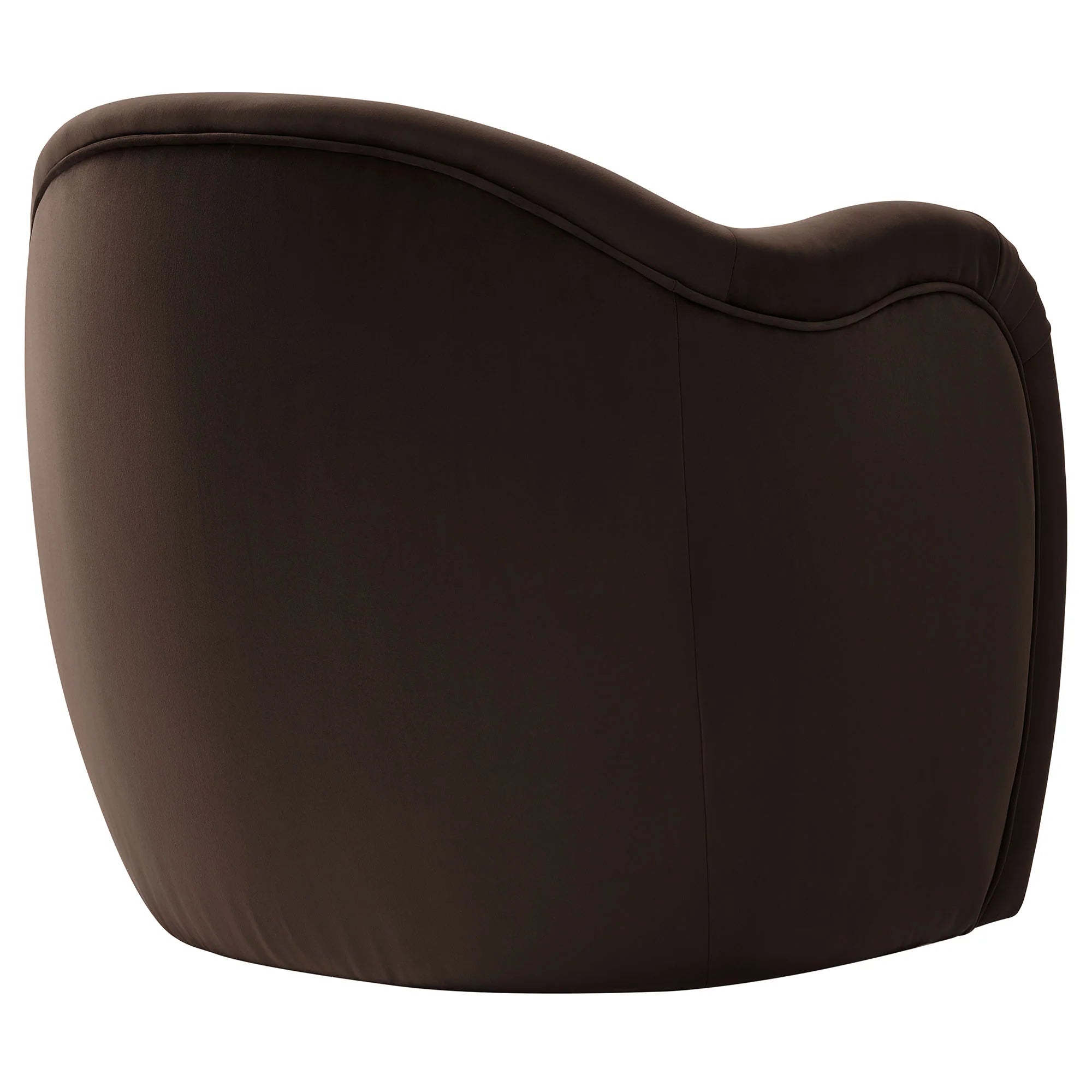 Fauteuil d'appoint en velours Compose Performance