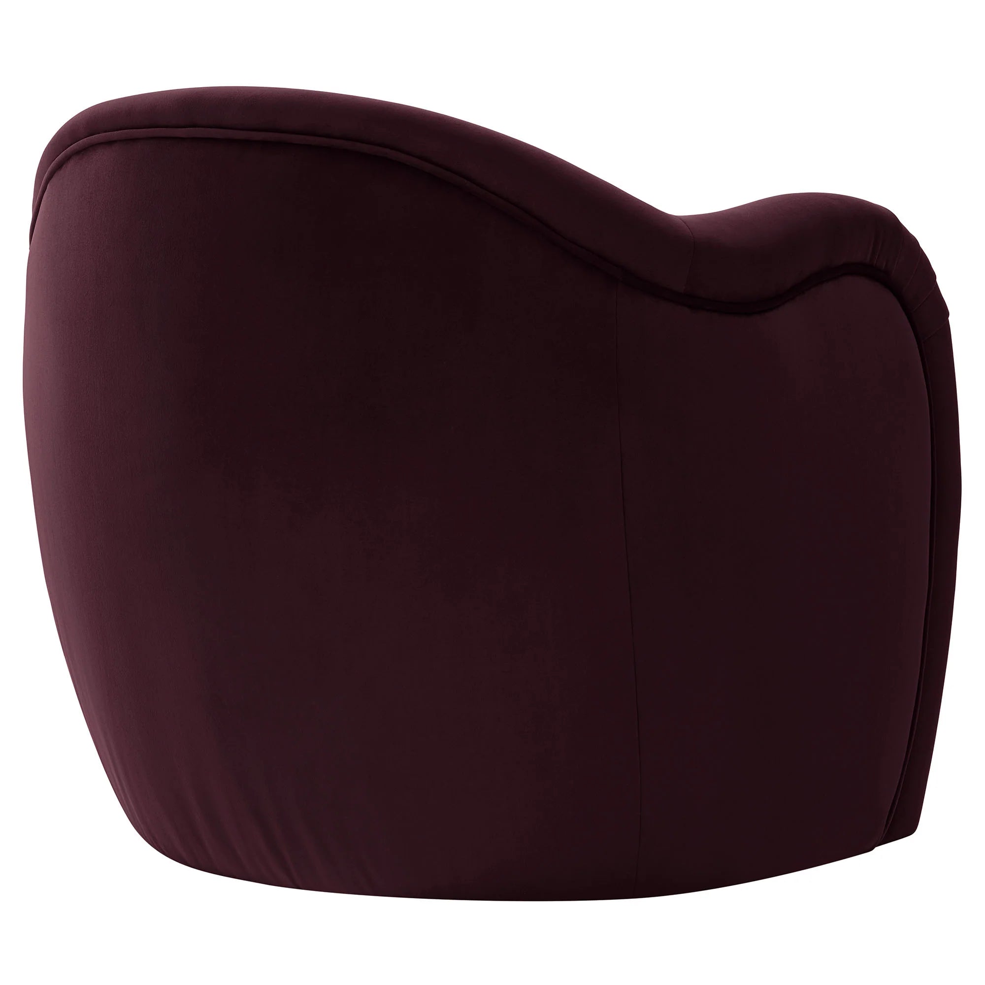 Fauteuil d'appoint en velours Compose Performance