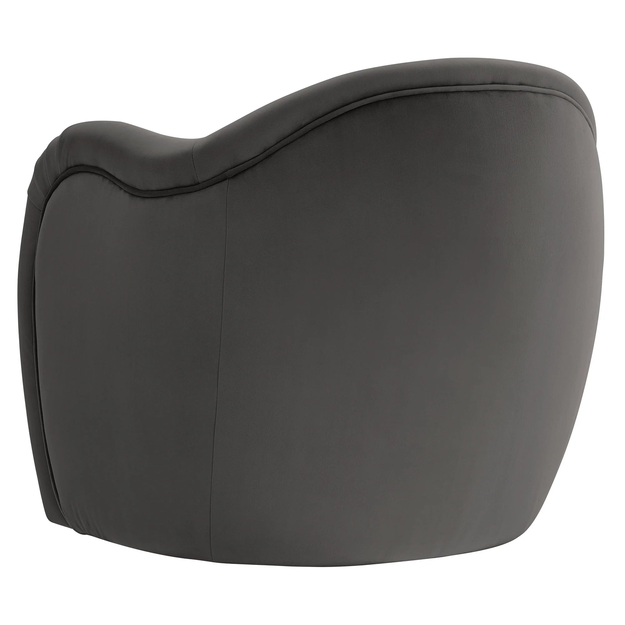 Fauteuil d'appoint en velours Compose Performance