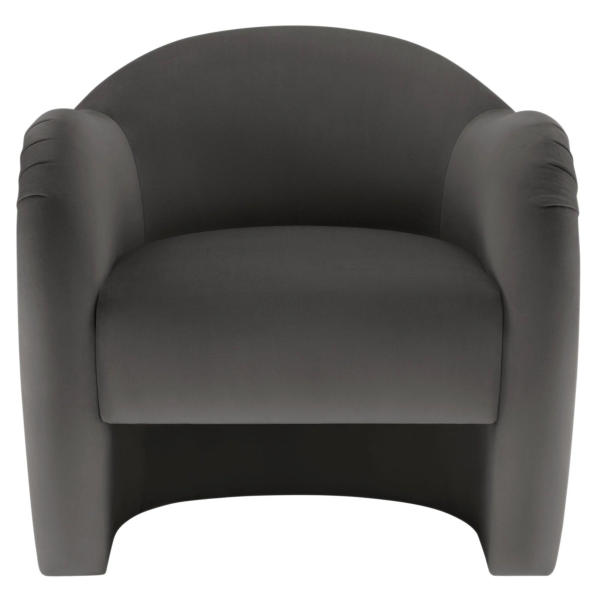 Fauteuil d'appoint en velours Compose Performance