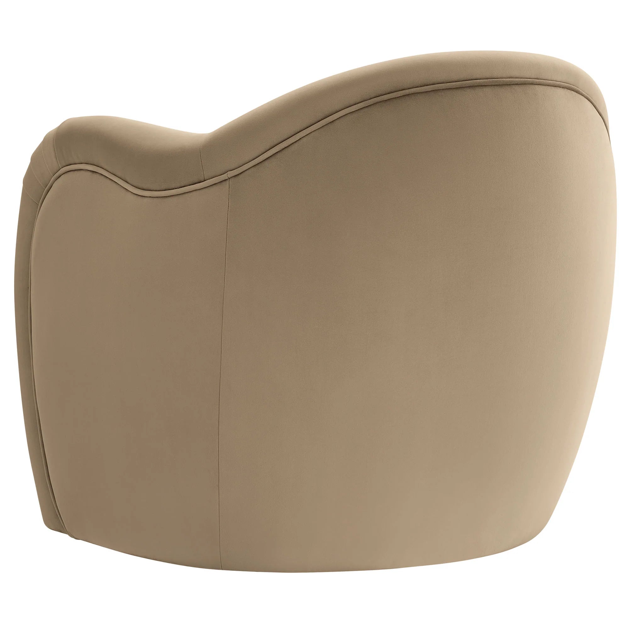 Fauteuil d'appoint en velours Compose Performance
