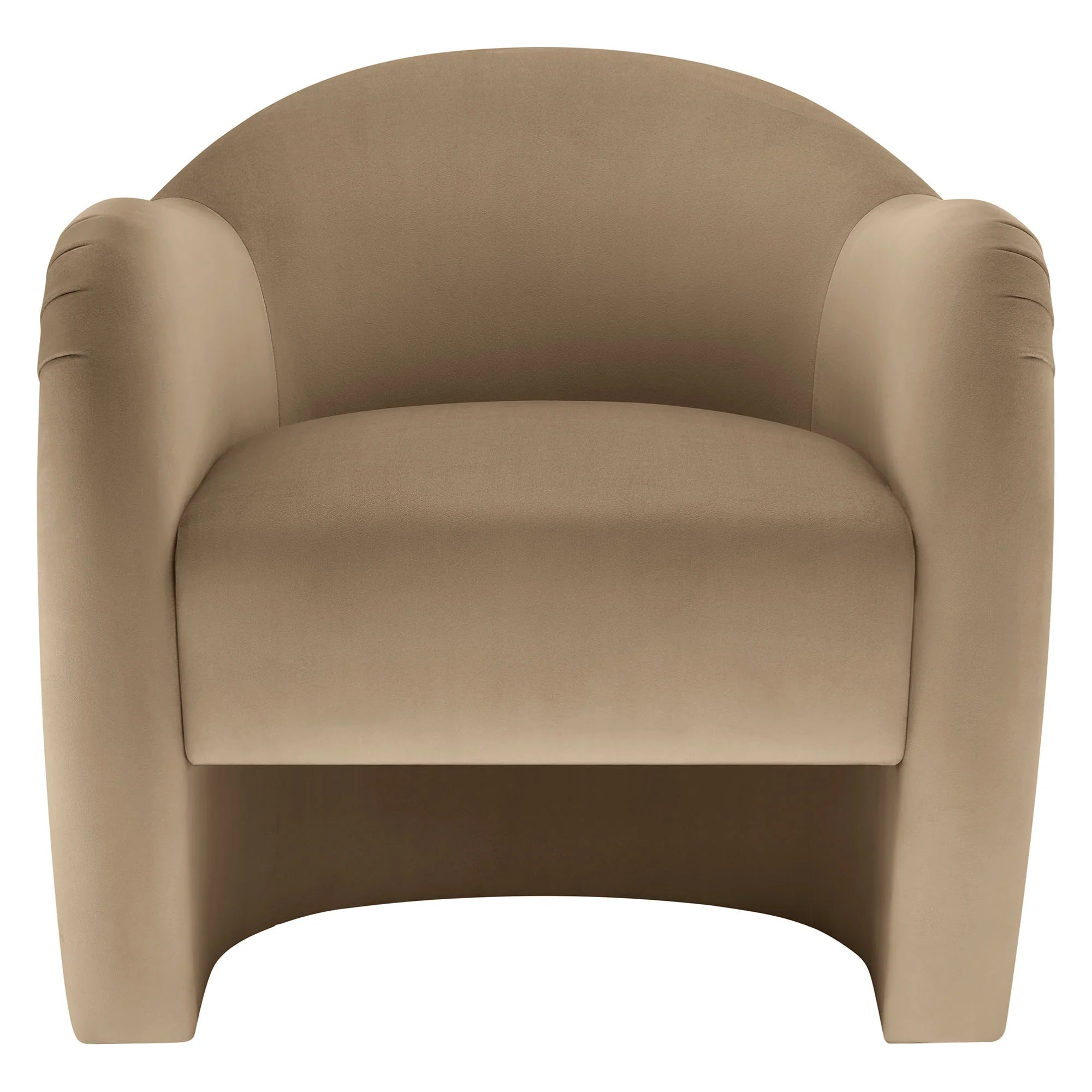 Fauteuil d'appoint en velours Compose Performance