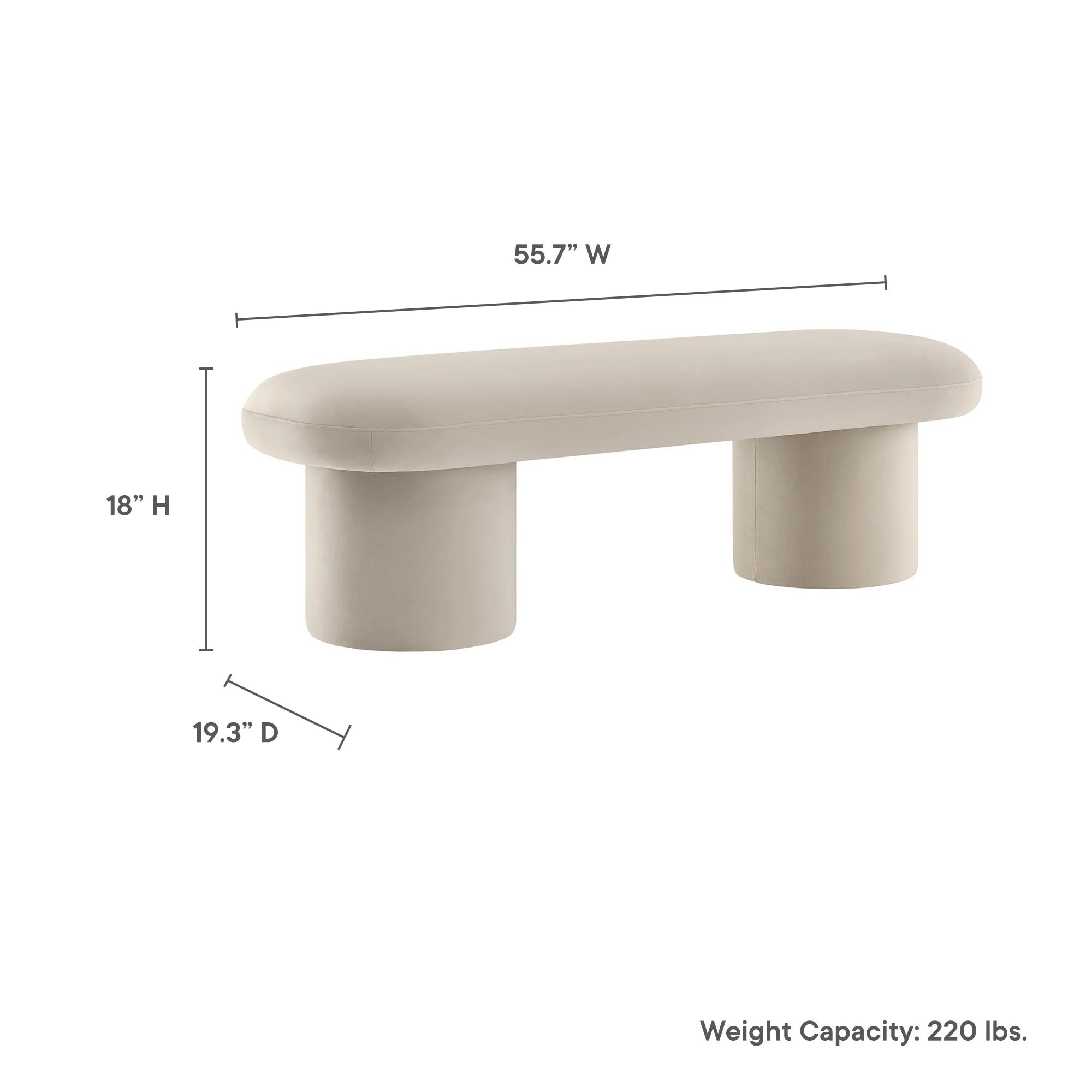 Chaise sans accoudoirs rembourrée en duvet Commix
