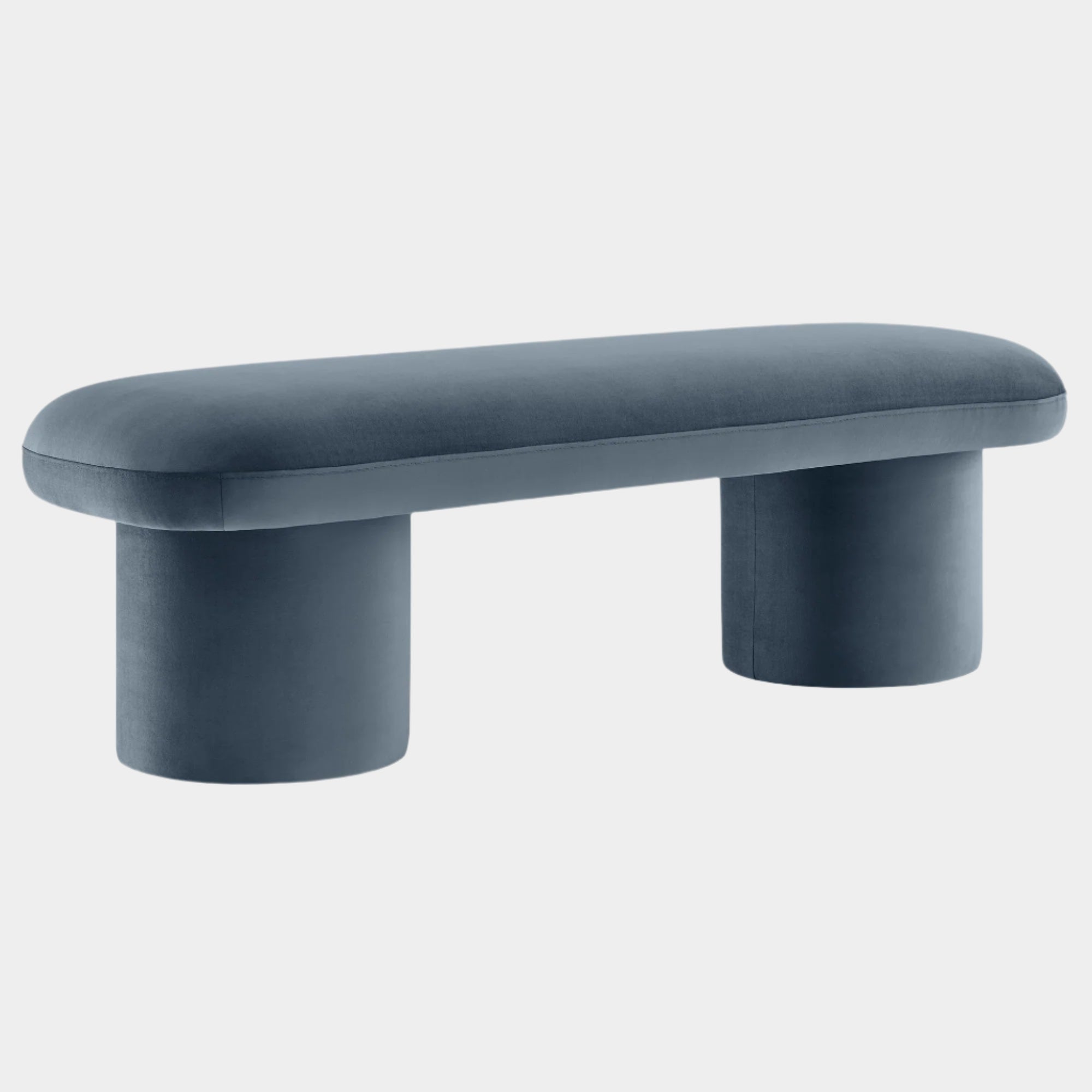 Chaise sans accoudoirs rembourrée en duvet Commix