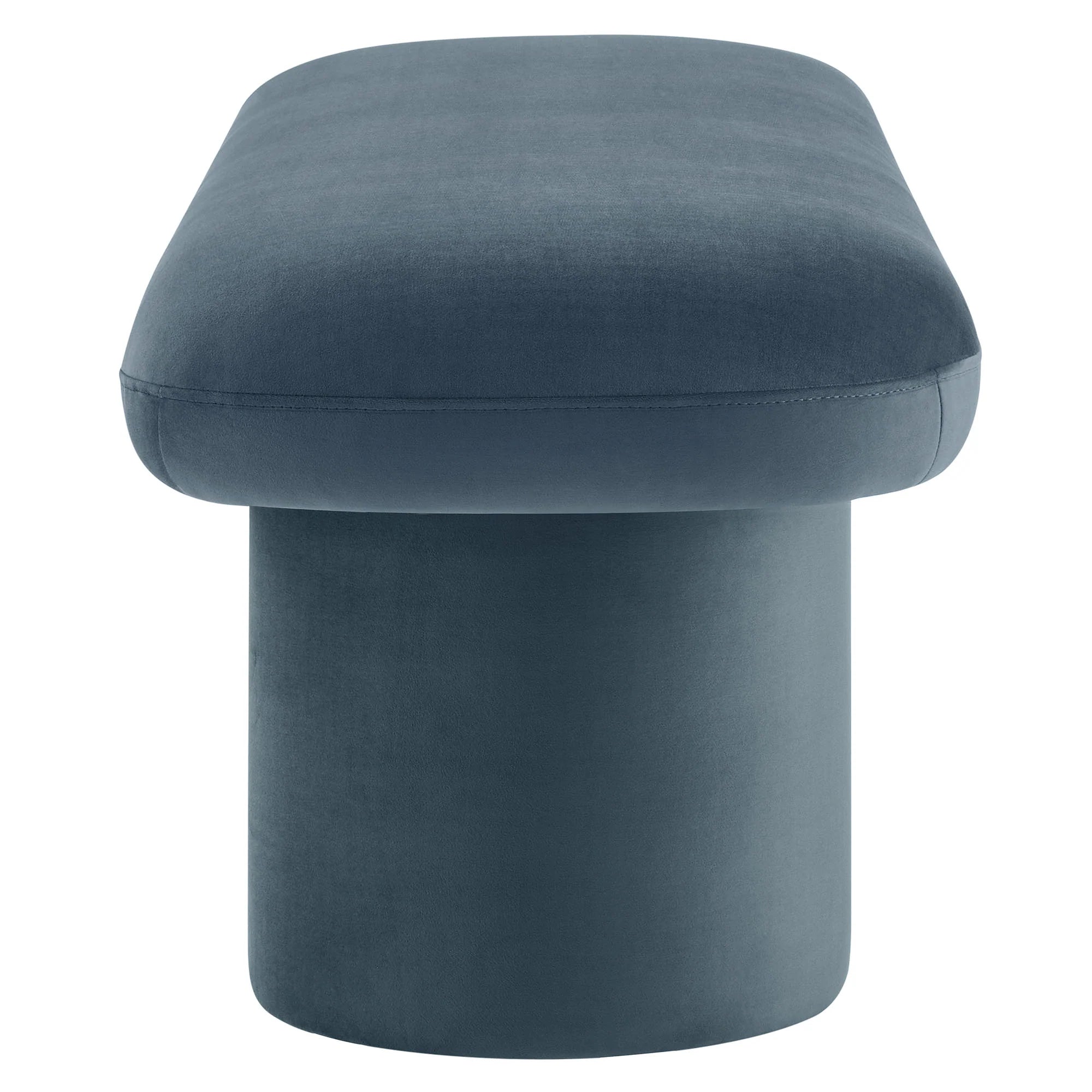Chaise sans accoudoirs rembourrée en duvet Commix