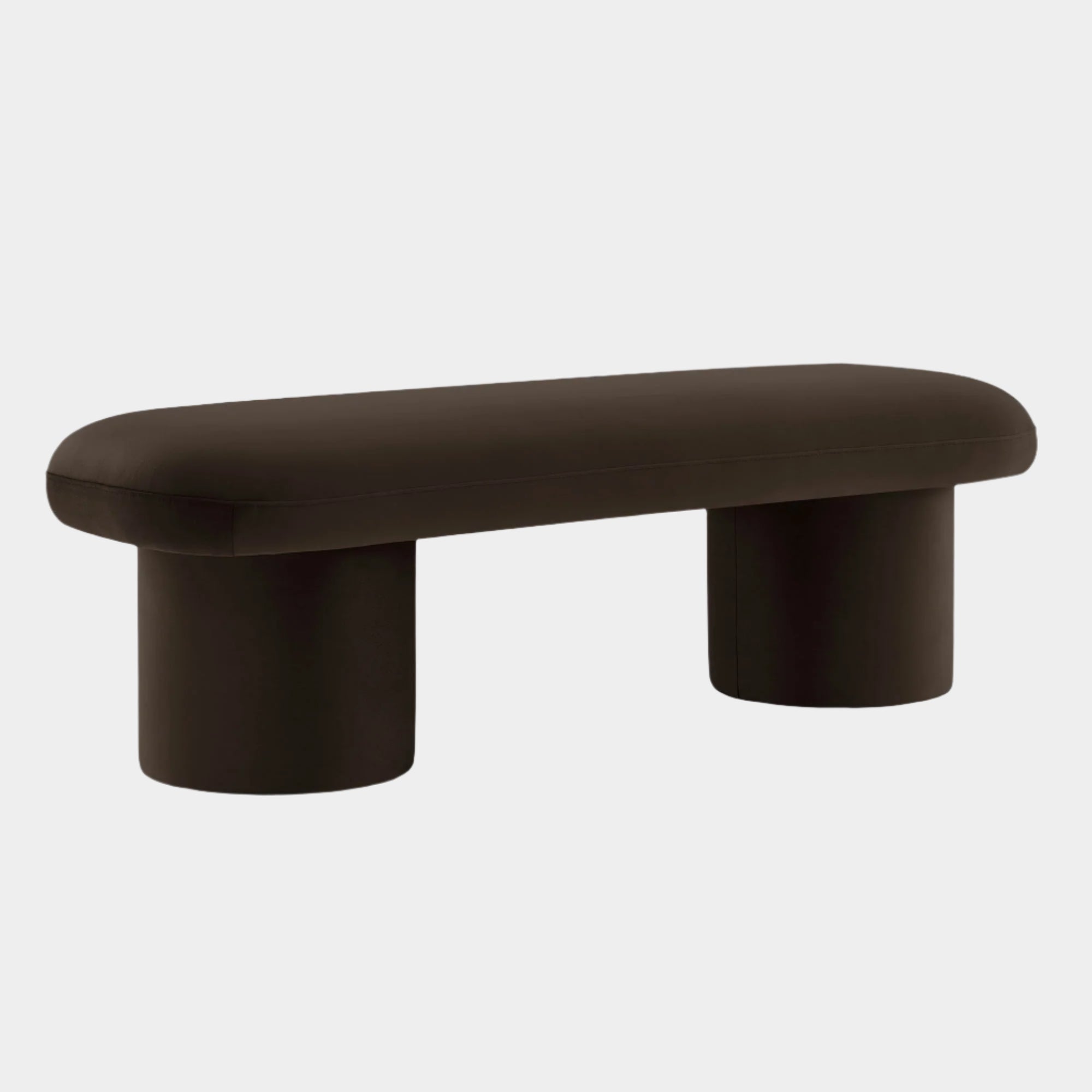 Chaise sans accoudoirs rembourrée en duvet Commix
