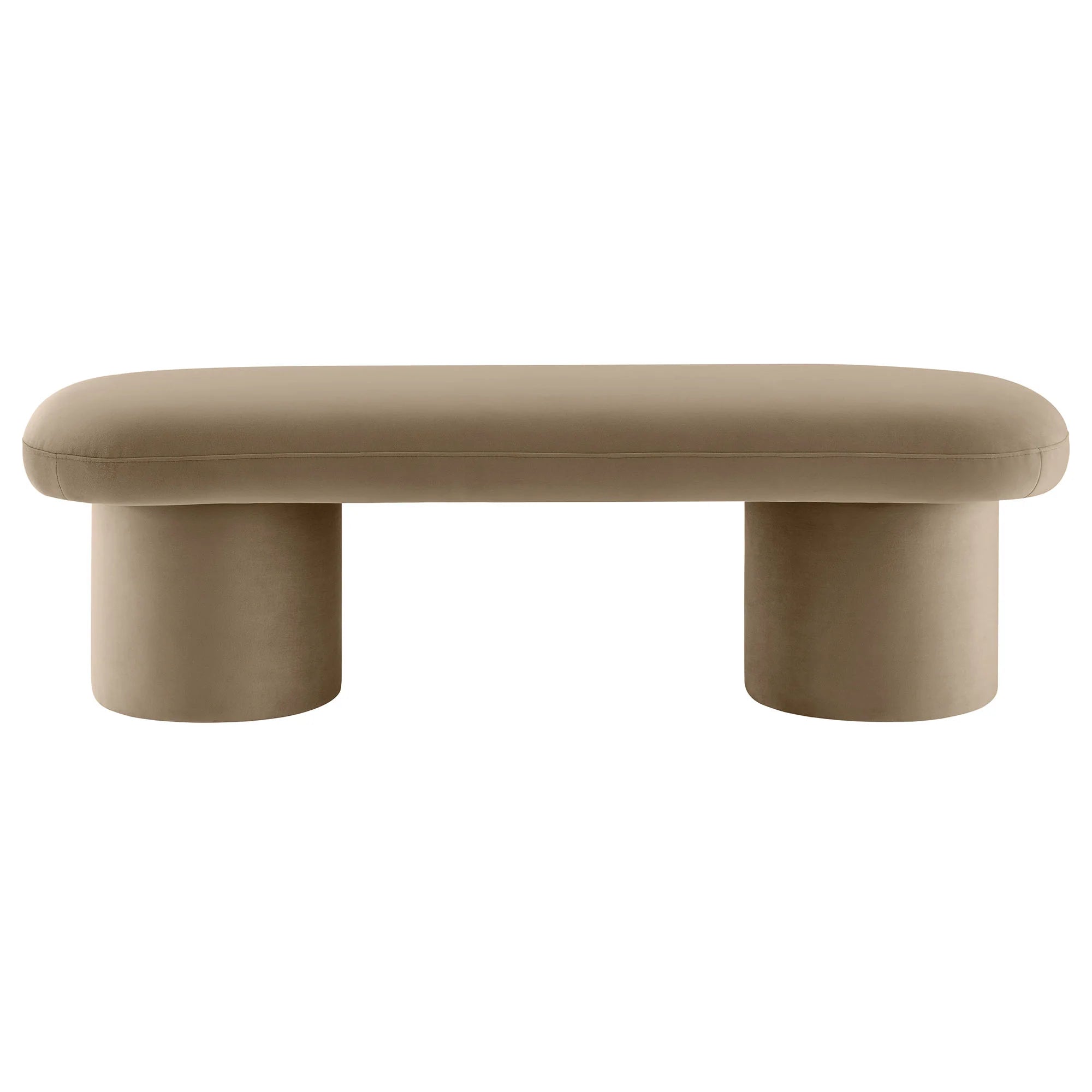 Chaise sans accoudoirs rembourrée en duvet Commix