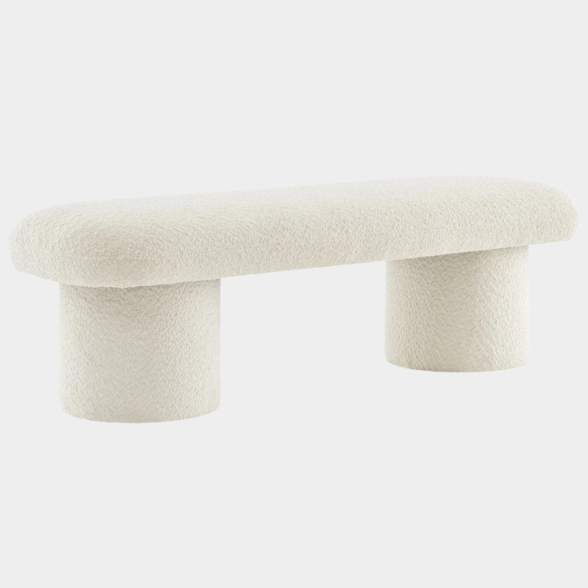 Chaise sans accoudoirs rembourrée en duvet Commix