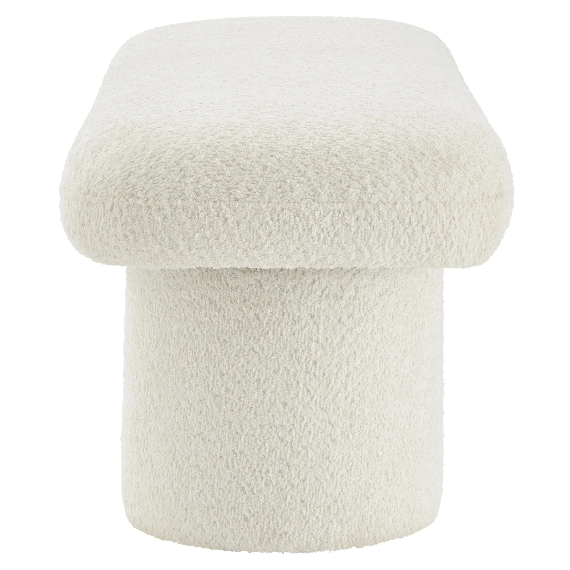 Chaise sans accoudoirs rembourrée en duvet Commix