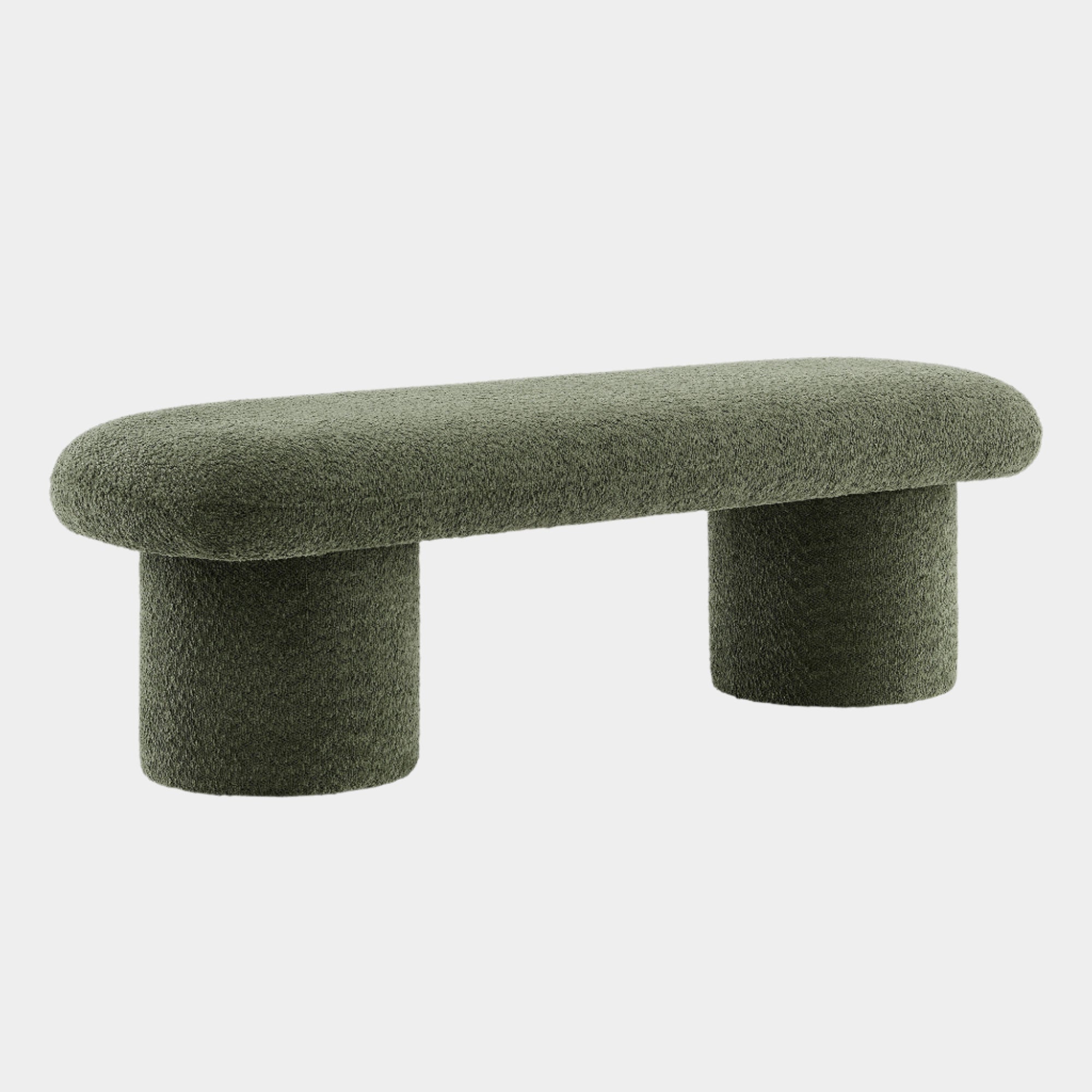 Chaise sans accoudoirs rembourrée en duvet Commix