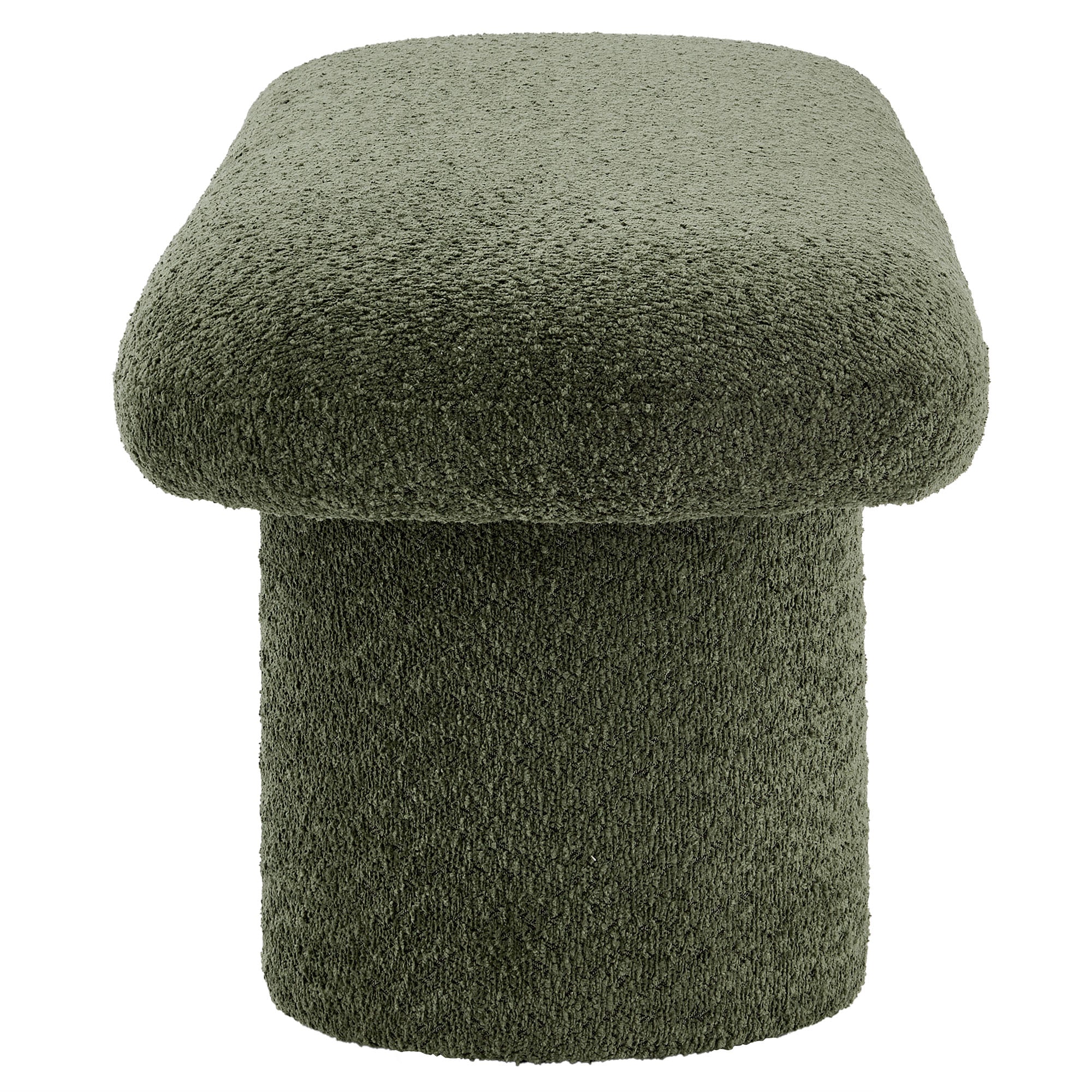Chaise sans accoudoirs rembourrée en duvet Commix