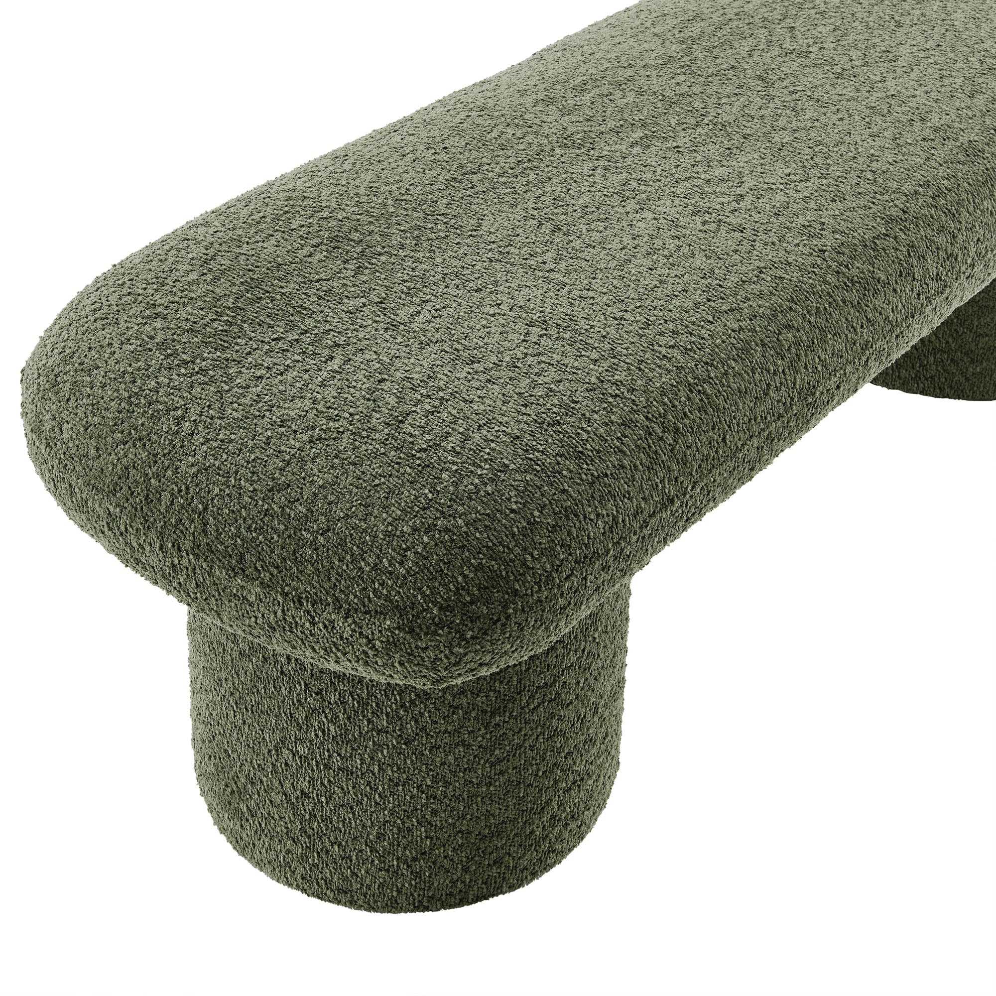 Chaise sans accoudoirs rembourrée en duvet Commix