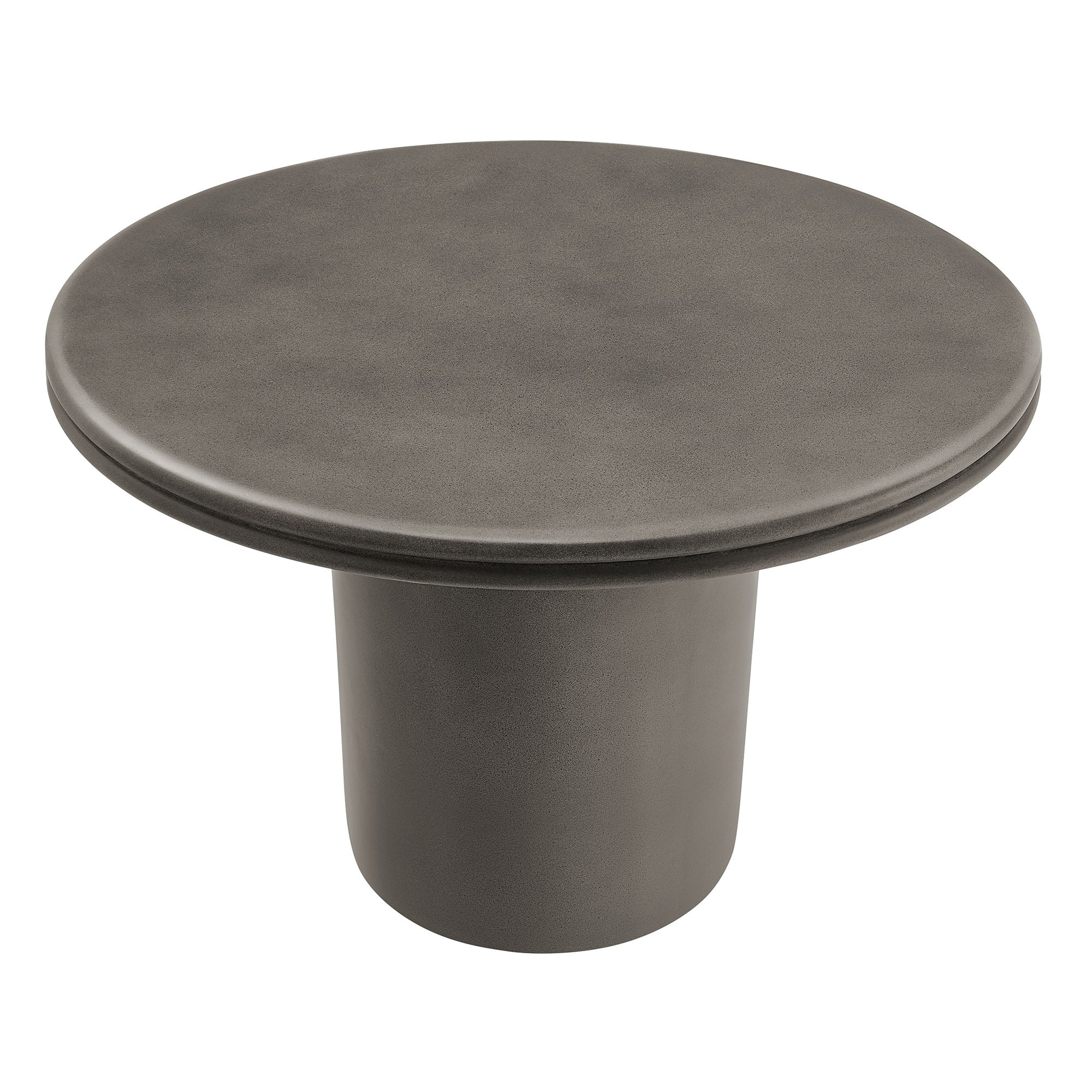Ensemble de table à manger 5 pièces en béton pour patio intérieur et extérieur Brion